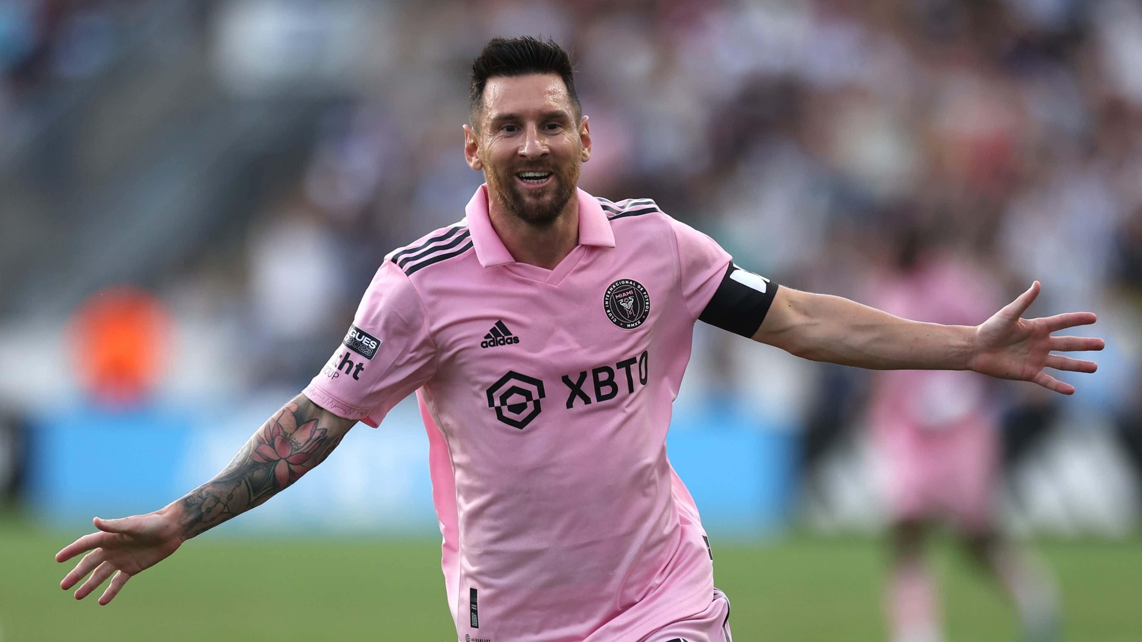 WATCH Nine goals for Lionel Messi! Inter Miami star arrows longrange