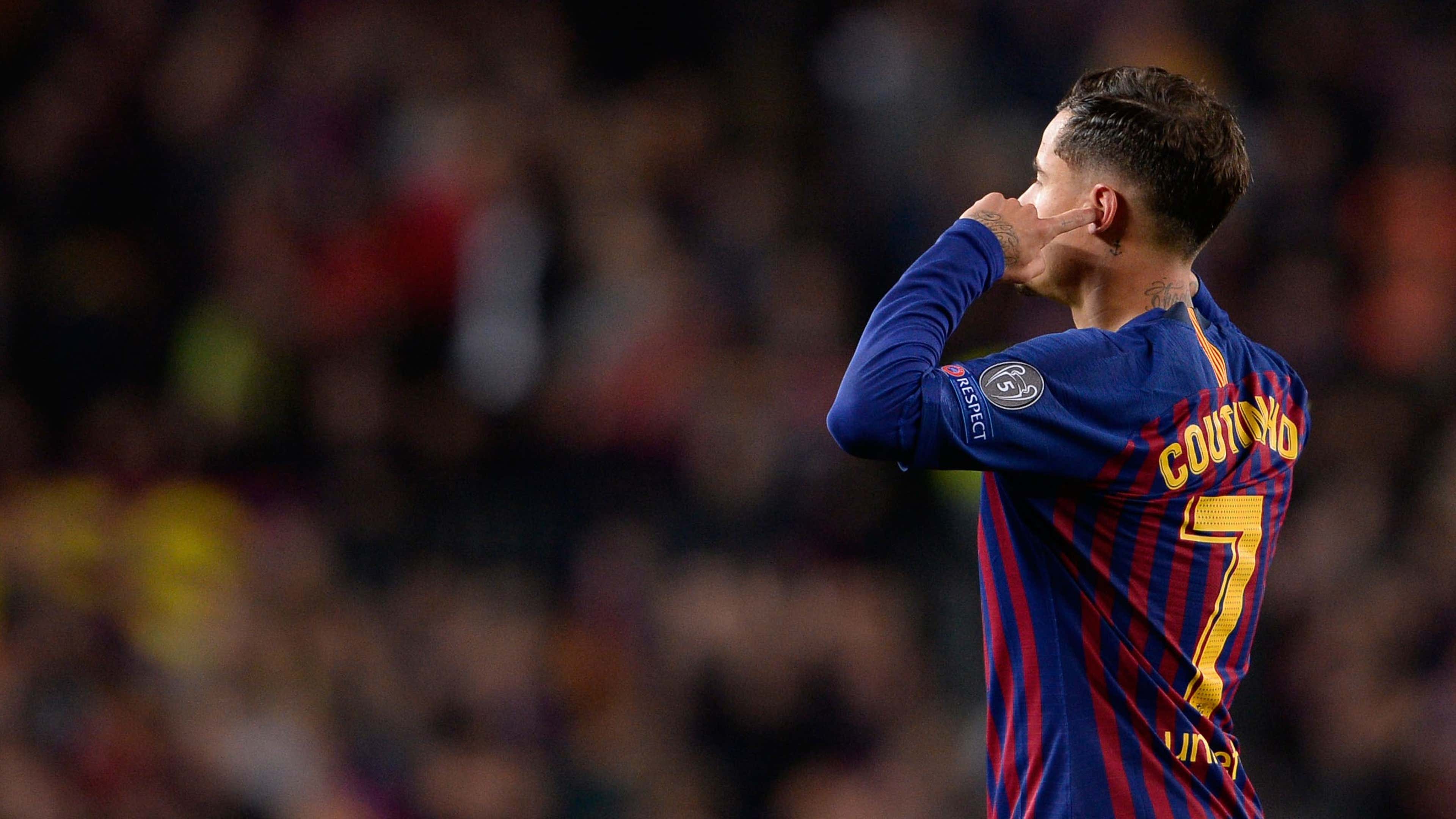 Philippe Coutinho Barcelona Manchester United UCL 16042019