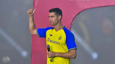 Al-Nassr's new Portuguese forward Cristiano Ronaldo 