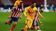 Koke Lionel Messi Atletico Madrid vs Barcelona La Liga 2020-21