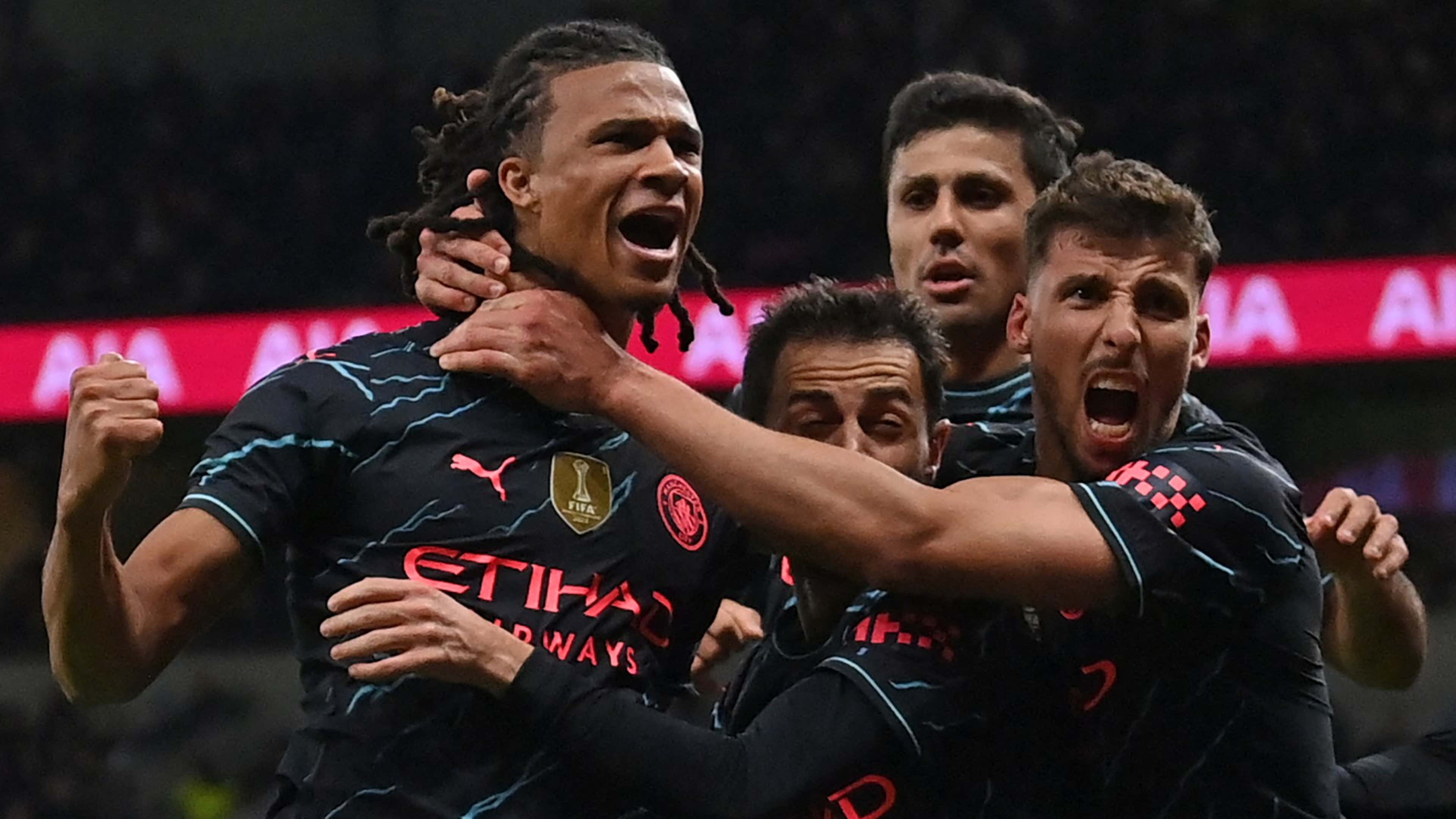 Man City player ratings vs Tottenham: Nathan Ake ends the curse at last!  Defender prods in late winner to send FA Cup holders through after scrappy  affair | Goal.com