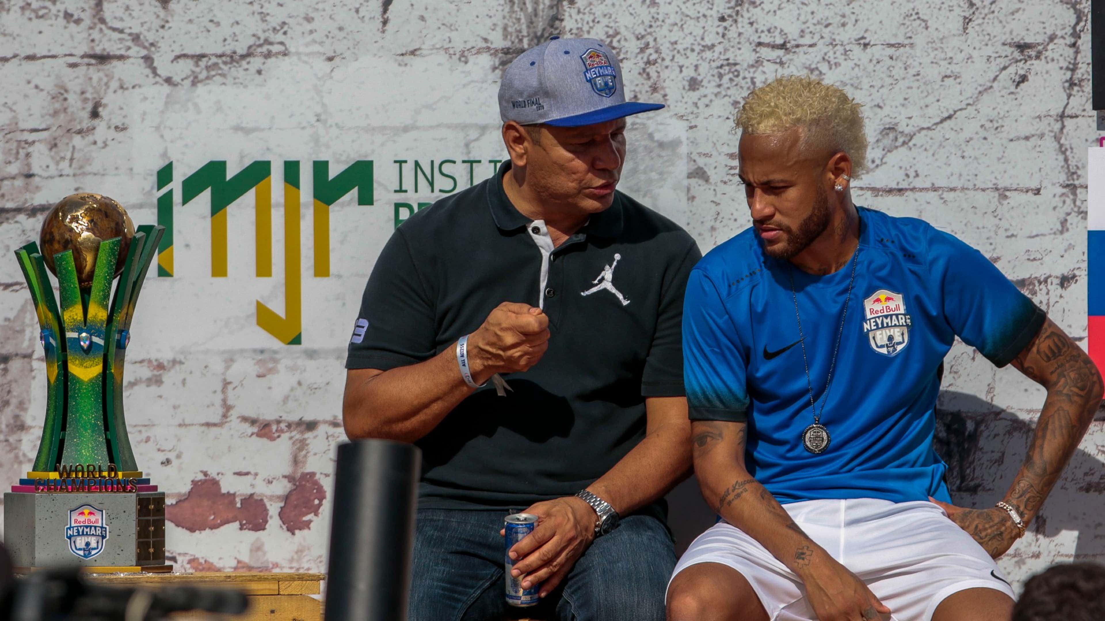 Neymar and Neymar Sr. 