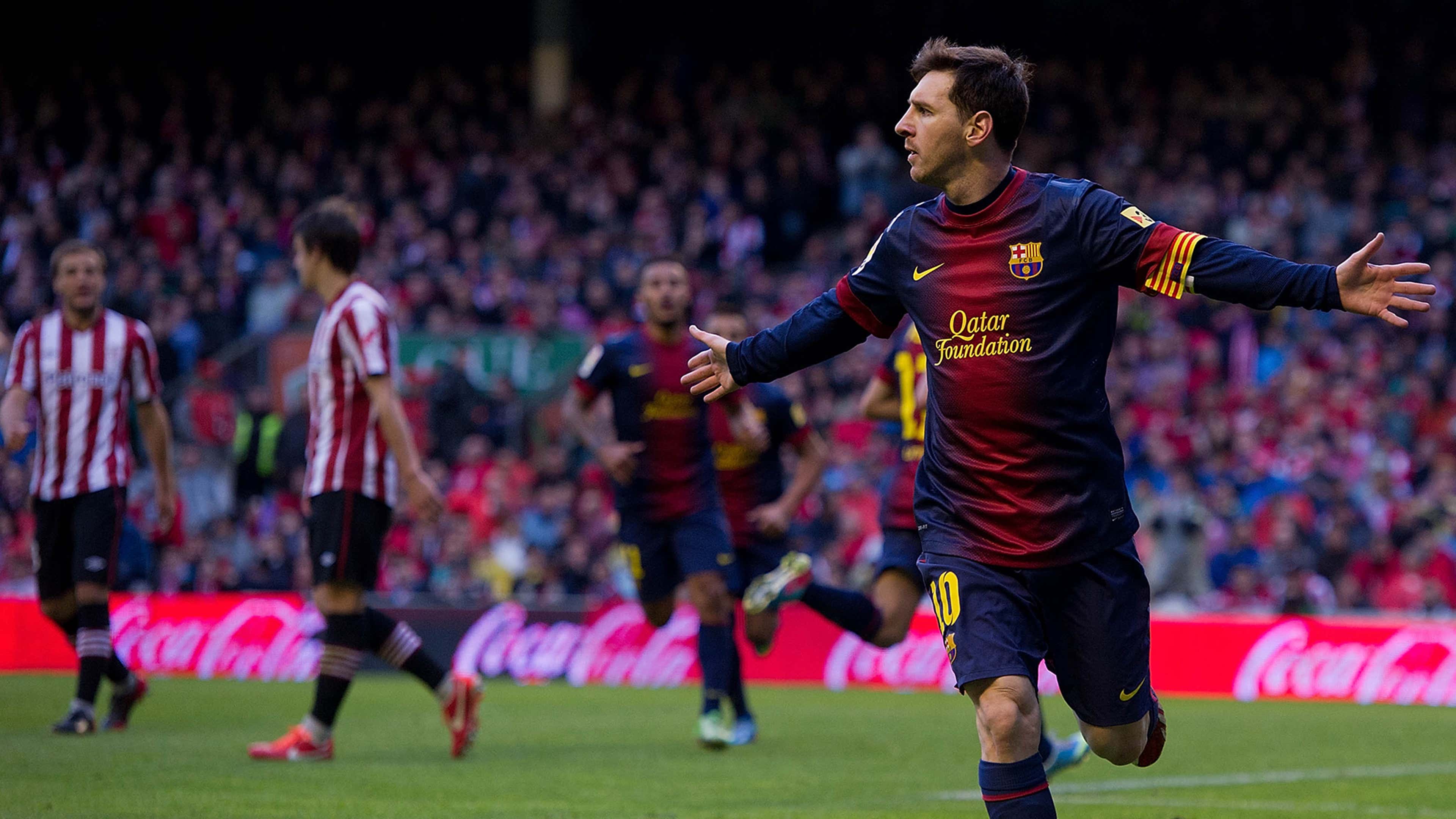 Lionel Messi Barcelona Athletic Bilbao La Liga 2013