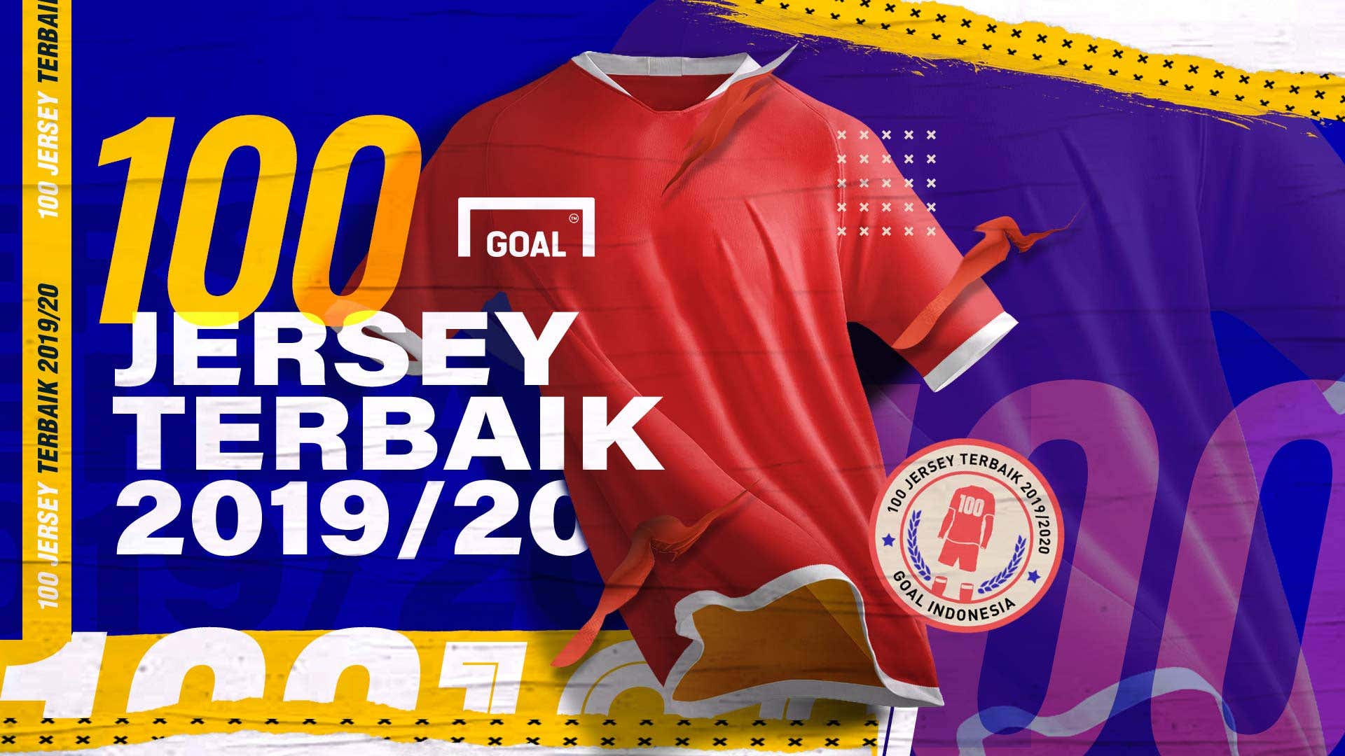 100 Jersey terbaik 2019/20