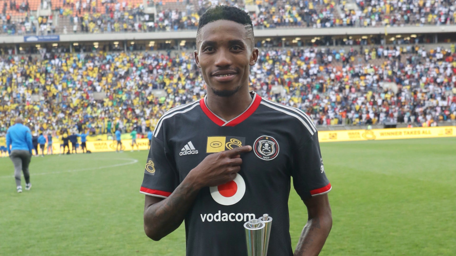 Orlando Pirates star Saleng's value SKYROCKETS by R16 million!