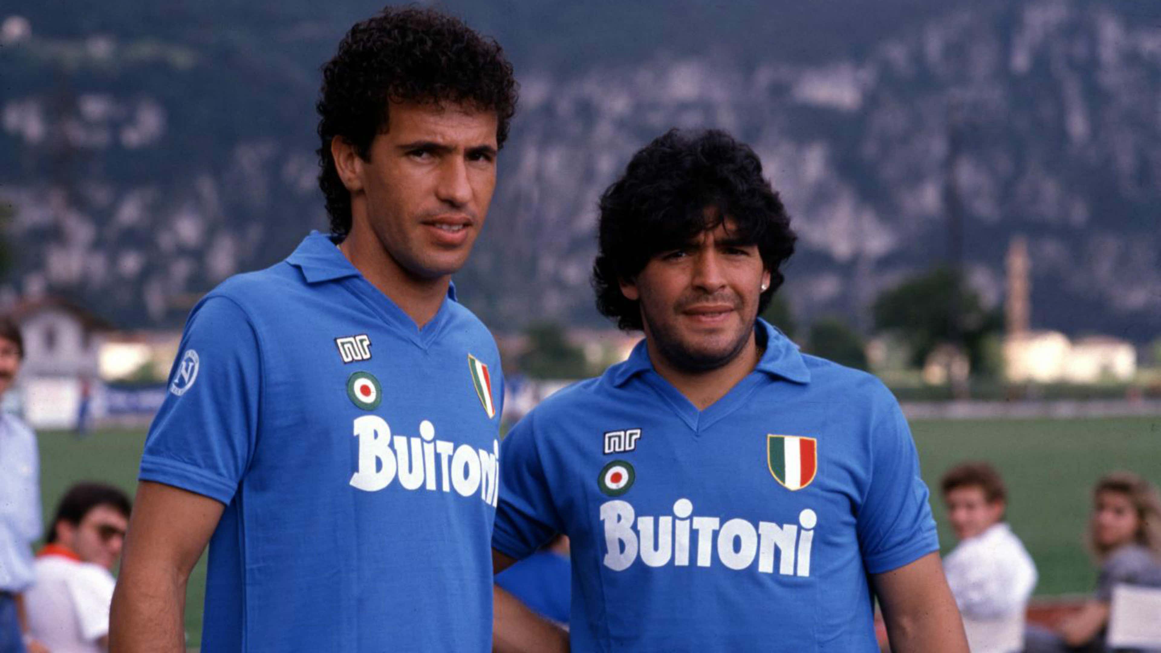 Diego Armando Maradona Careca Napoli
