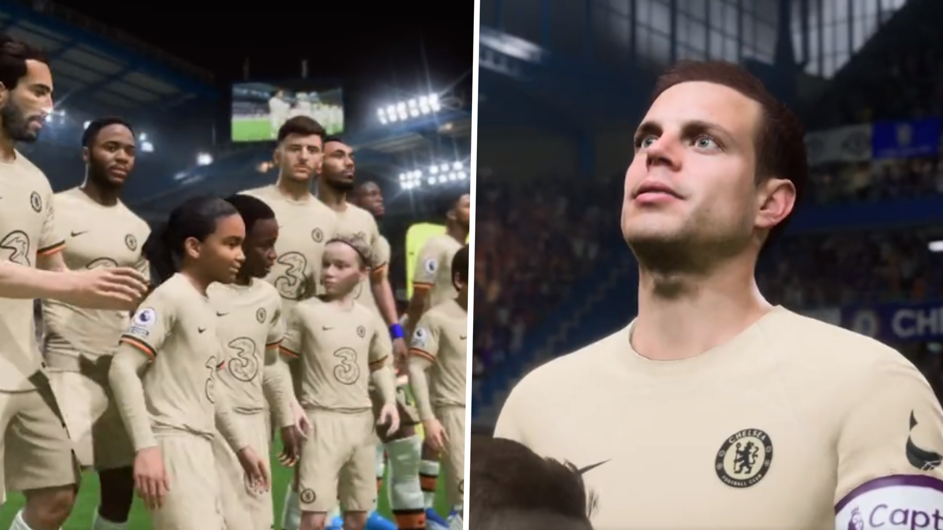 WATCH: Chelsea officially unveil new gold third kit for 22-23 following FIFA 23 leak | Goal.com UK