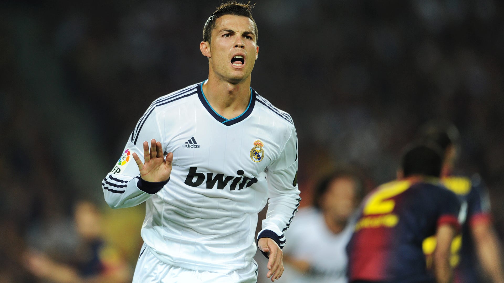 Cristiano Ronaldo Real Madrid Barcelona 2012 Liga