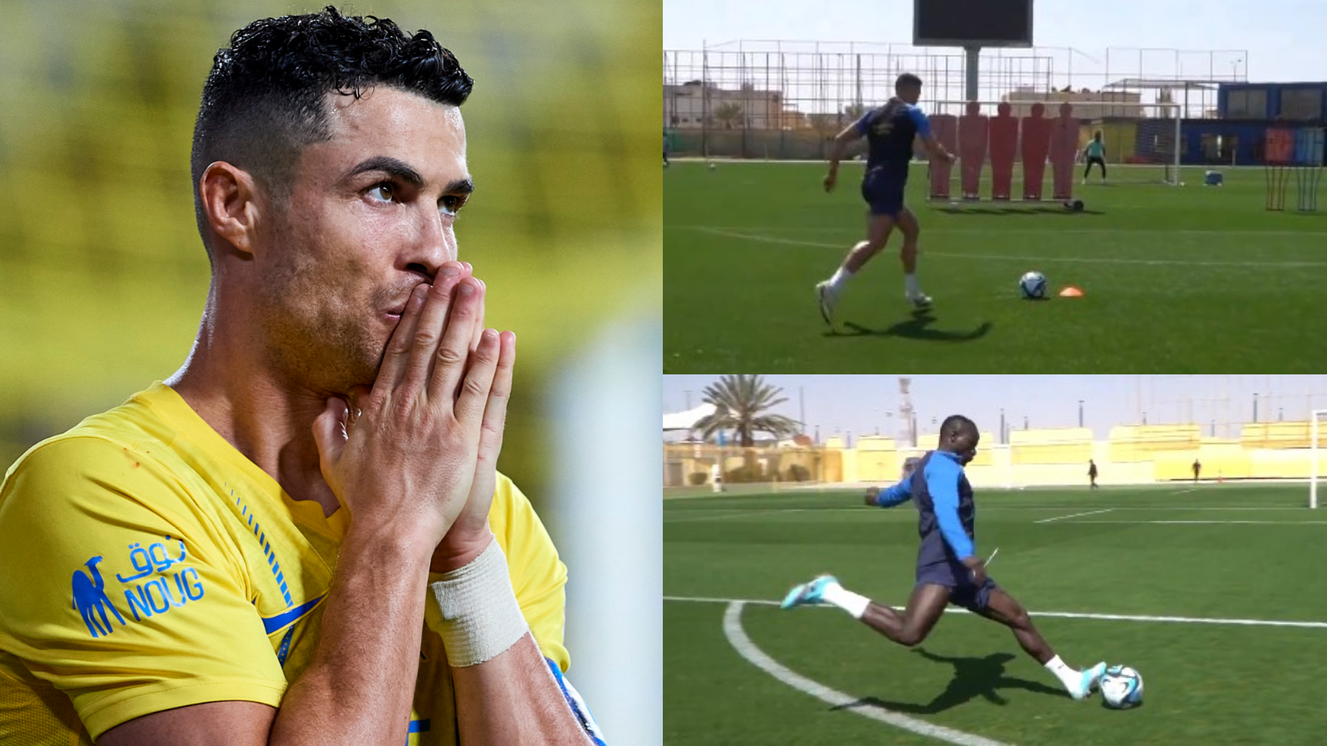 VIDEO: Unhaltbar! Cristiano Ronaldo knallt einen 25-Meter-Freistoß ins Kreuzeck - und auch Sadio Mané bereitet sich für Al-Nassr vor