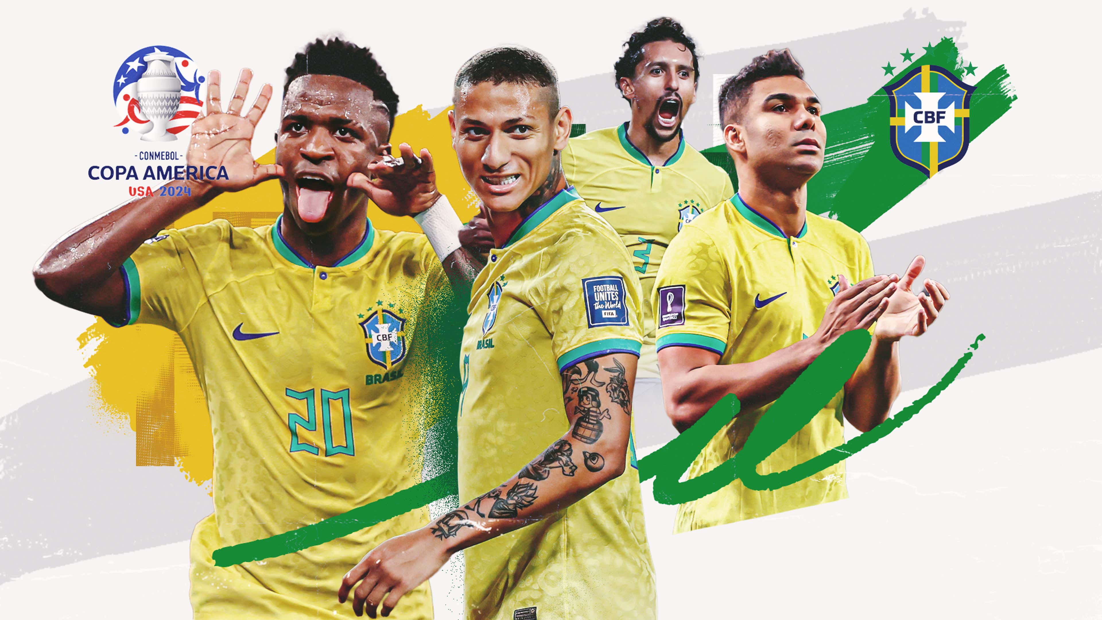 Brazil Copa America 2024 GFX