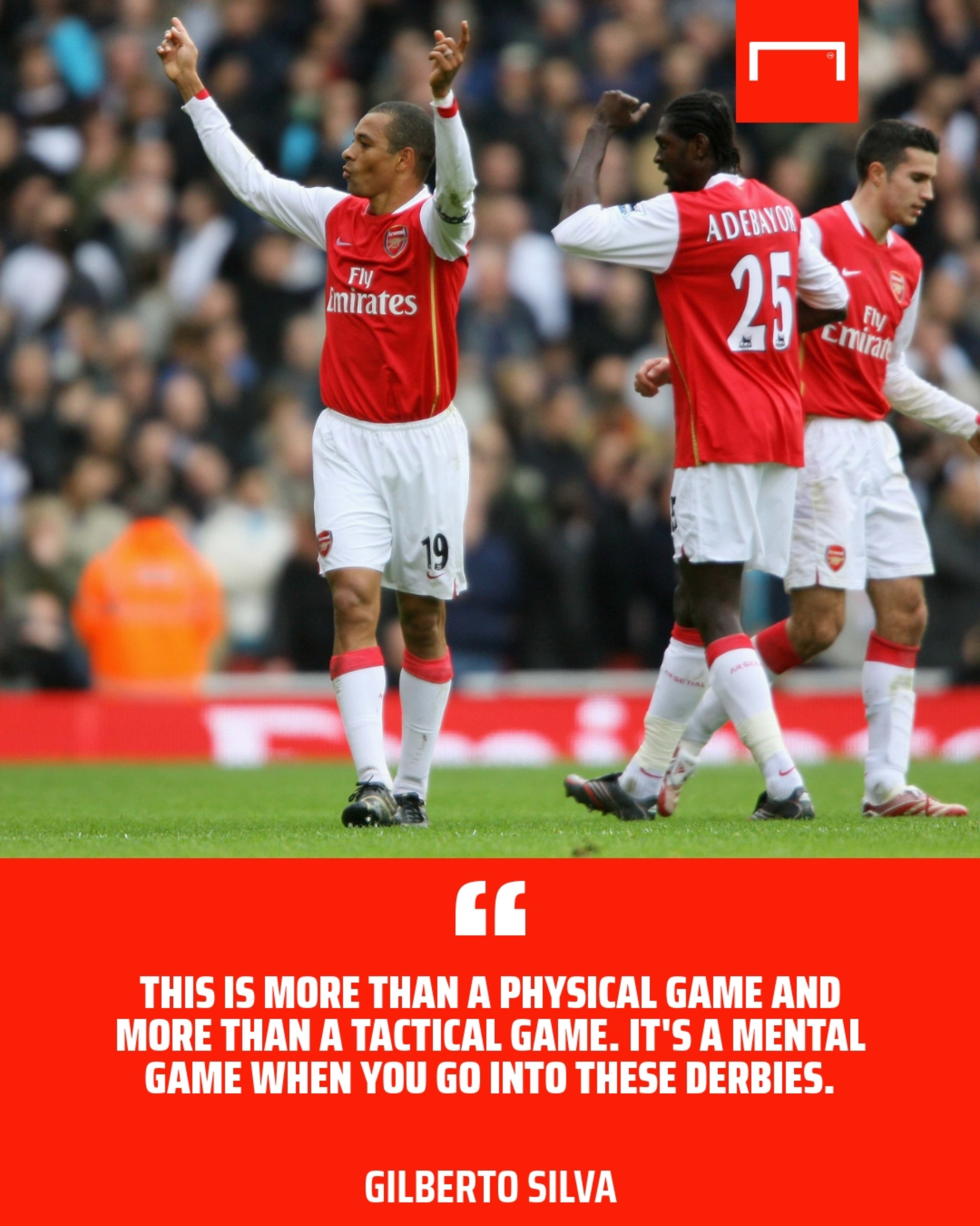 Gilberto Silva Arsenal quote GFX