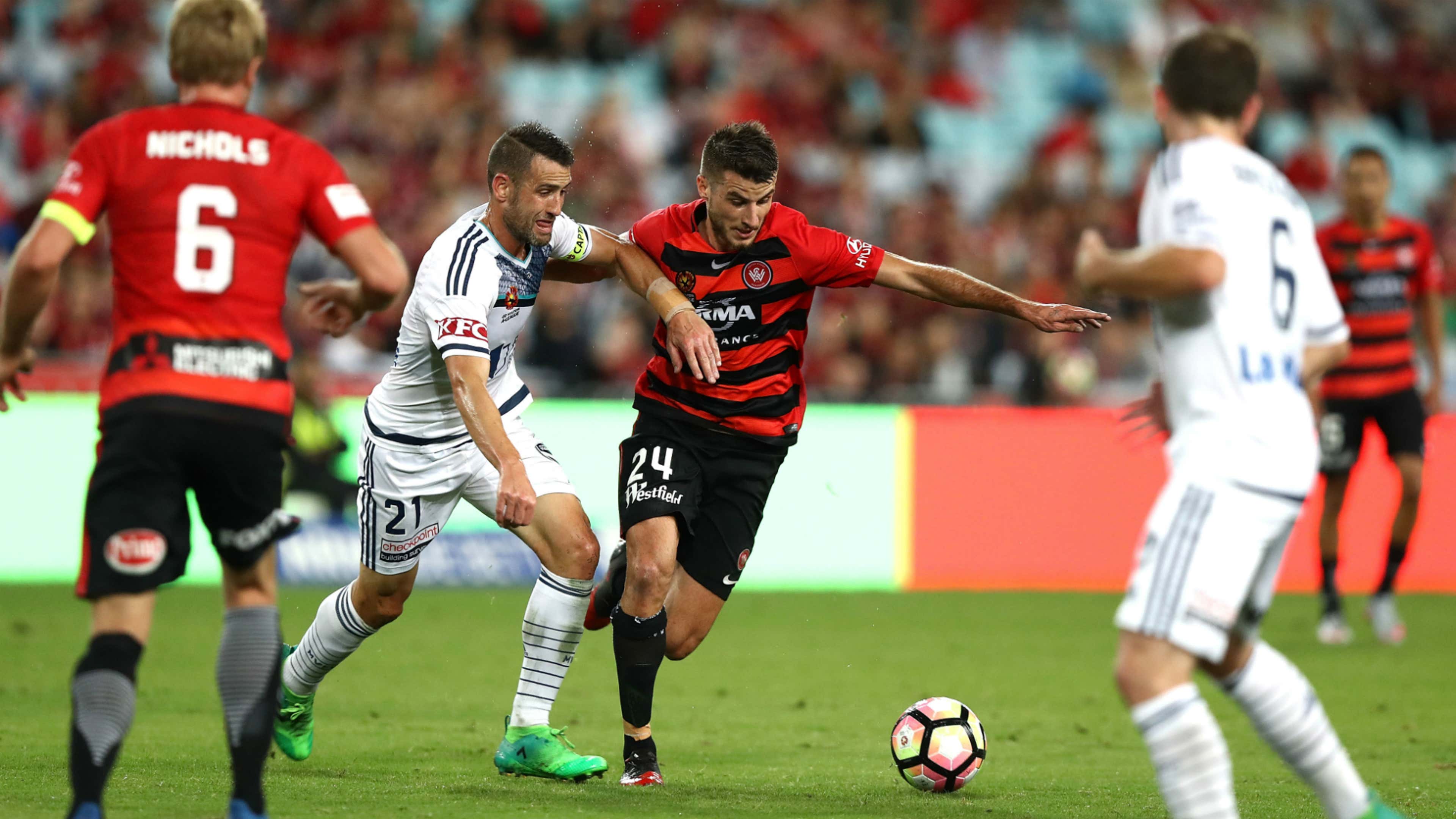 Terry Antonis Western Sydney Wanderers v Melbourne Victory A-League 08042017
