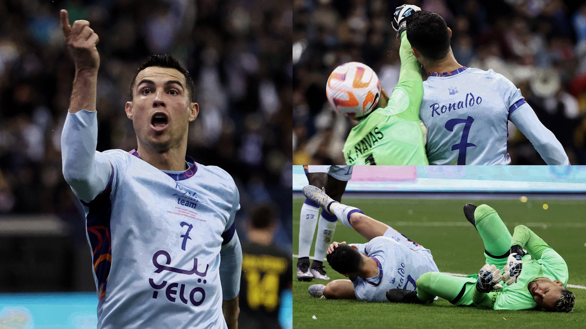 Watch: Ronaldo's two goals make difference vs. PSG 