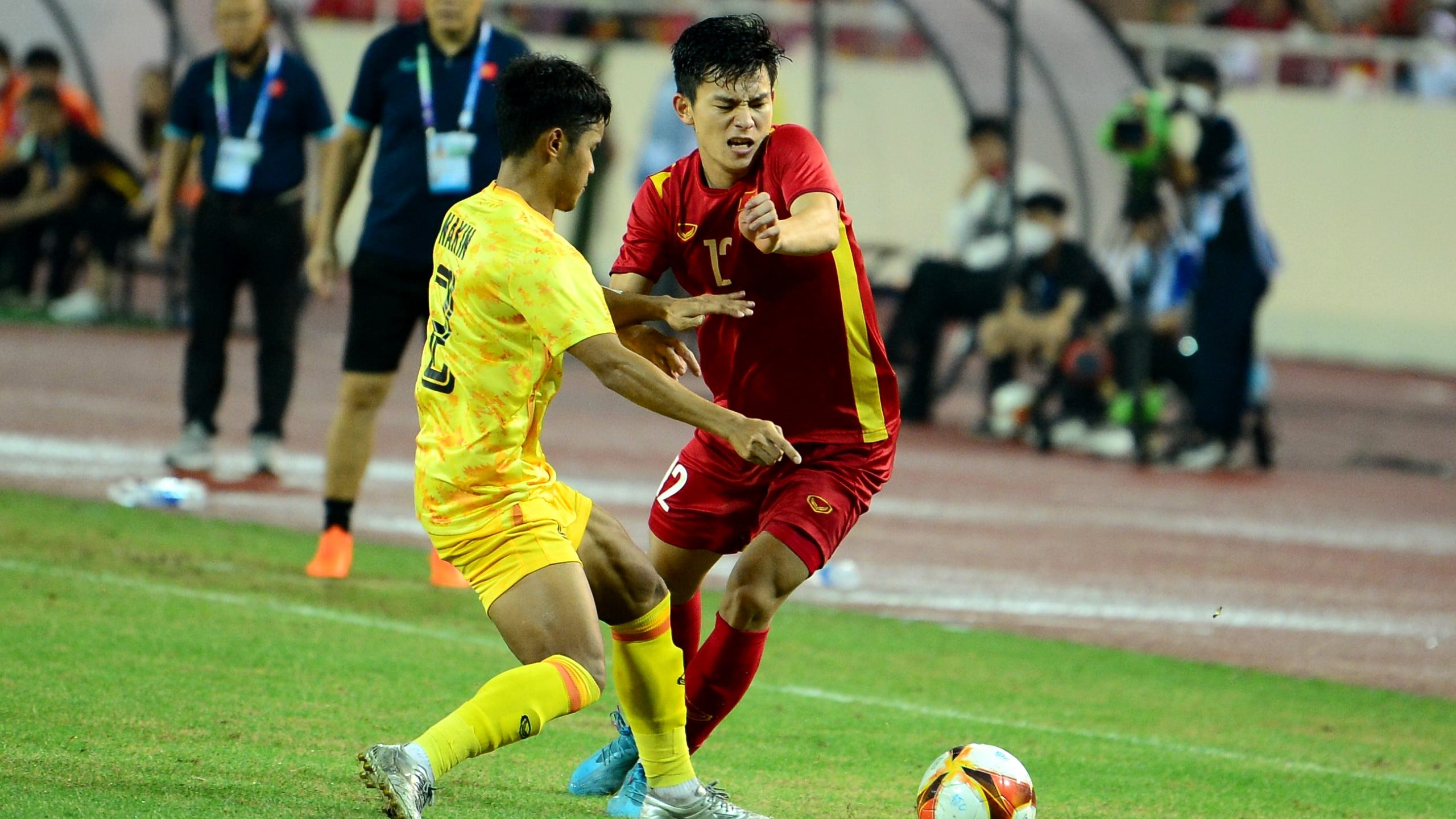 Phan Tuan Tai Nakin Wisetchat U23 Vietnam U23 Thailand SEA Games 31 Final 22052022