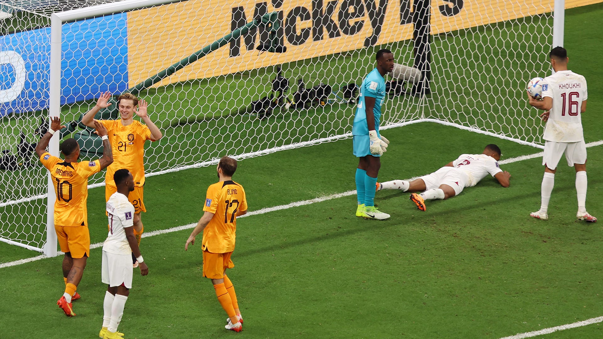 Le Qatar a établi un malheureux record en Coupe du monde après une nouvelle défaite contre les Pays-Bas