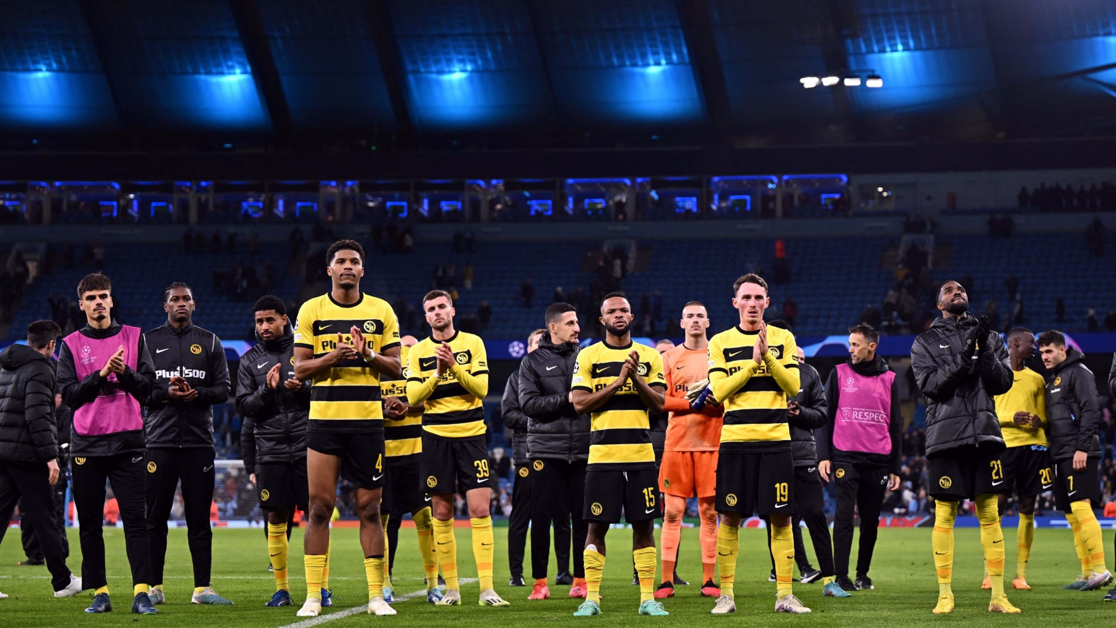 Young Boys Manchester City 2023-24 Champions League