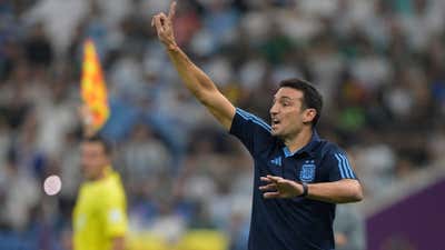 Lionel Scaloni Argentina 2022 World Cup