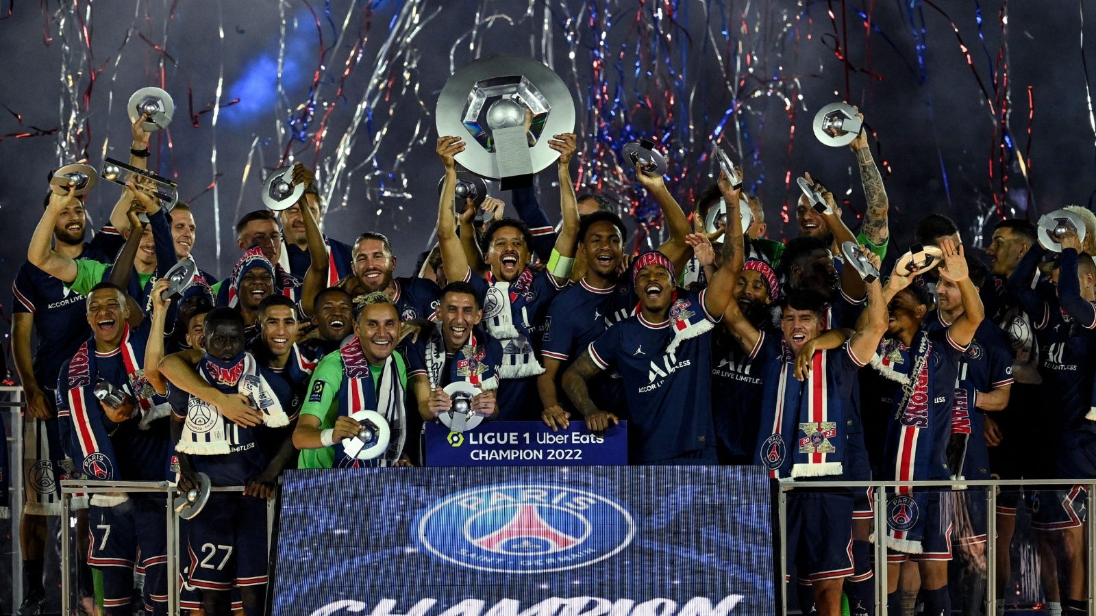 PSG Ligue 1 title