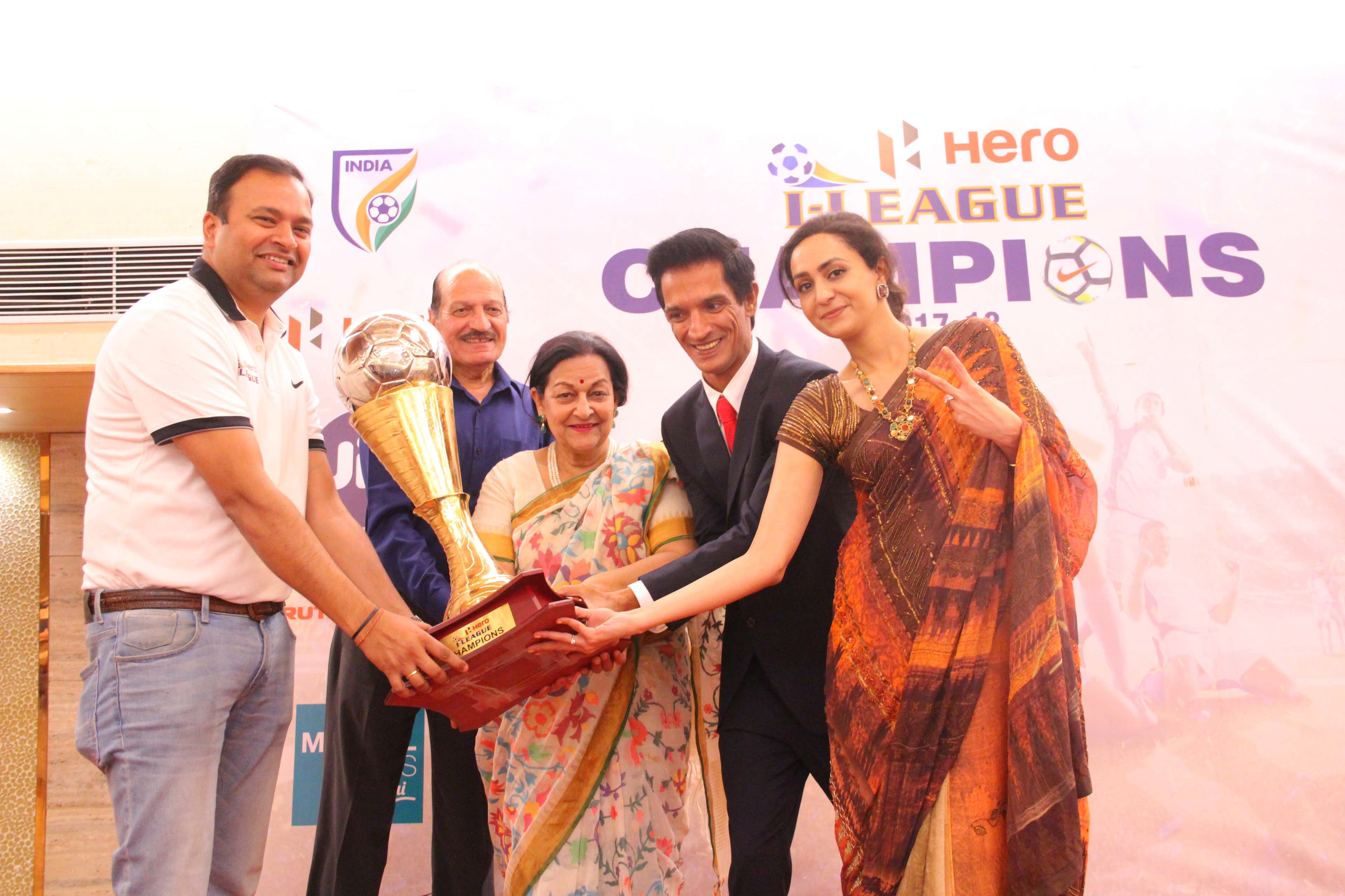 Minerva Punjab I-League trophy