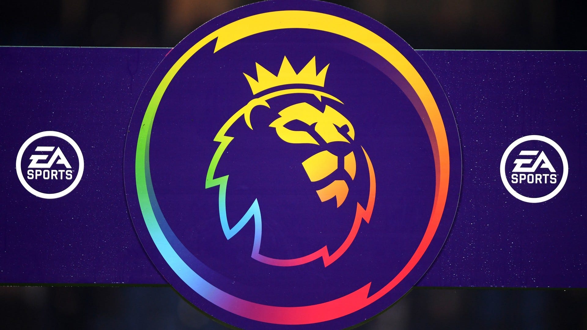 Premier League logo rainbow