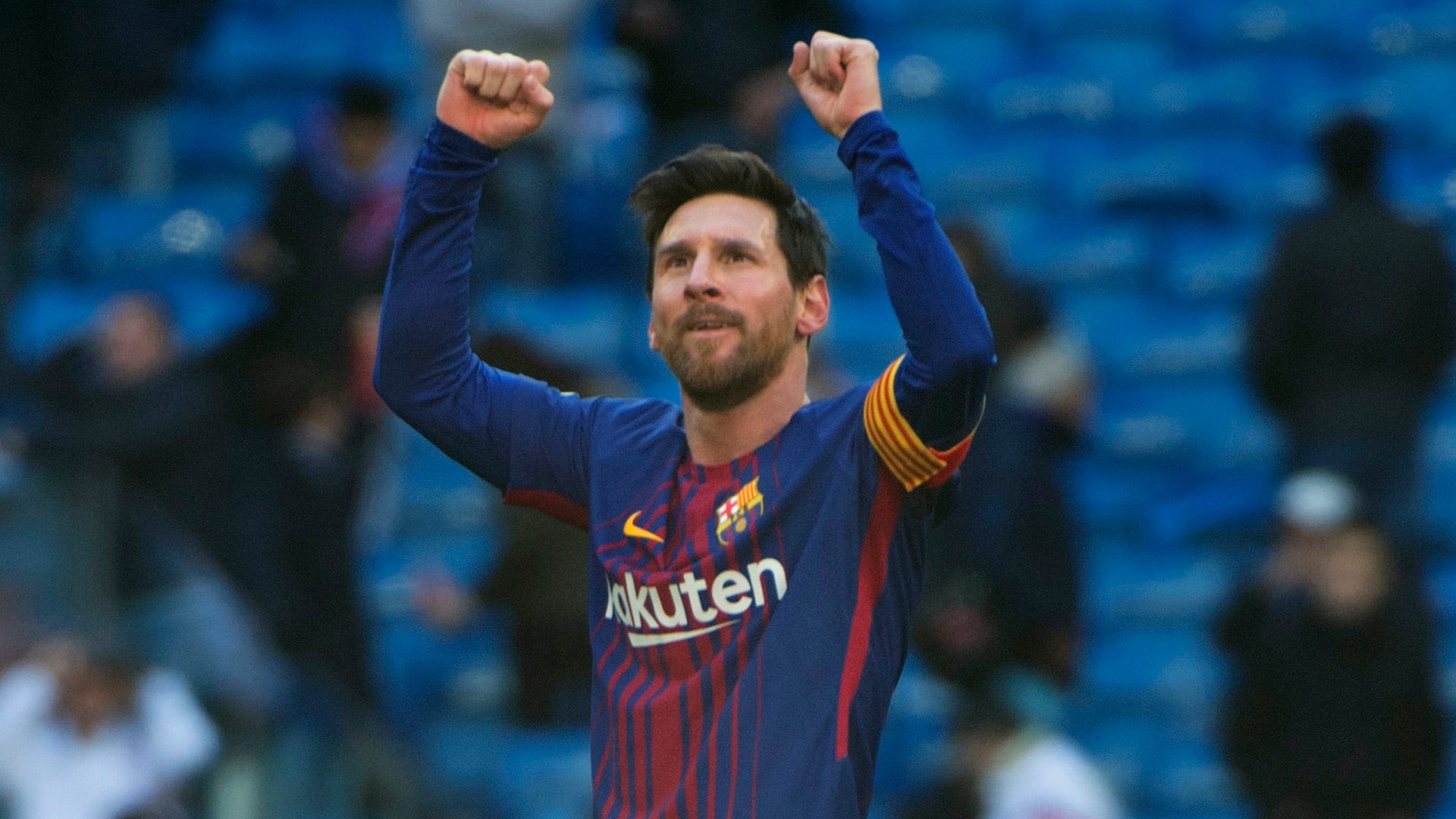 Lionel Messi Barcelona Real Madrid 2017-18