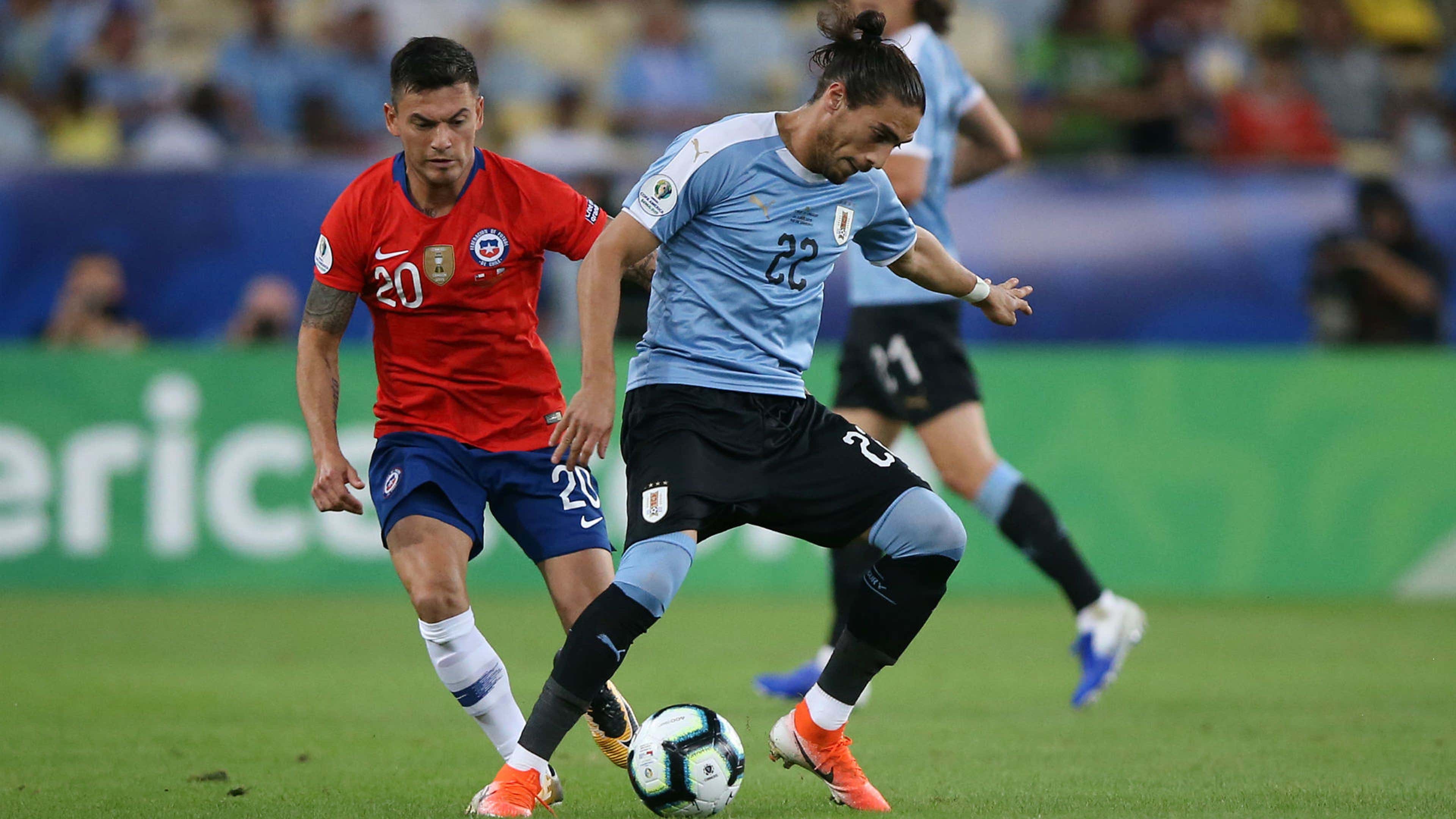 URUGUAY vs. CHILE [3-8], RESUMEN