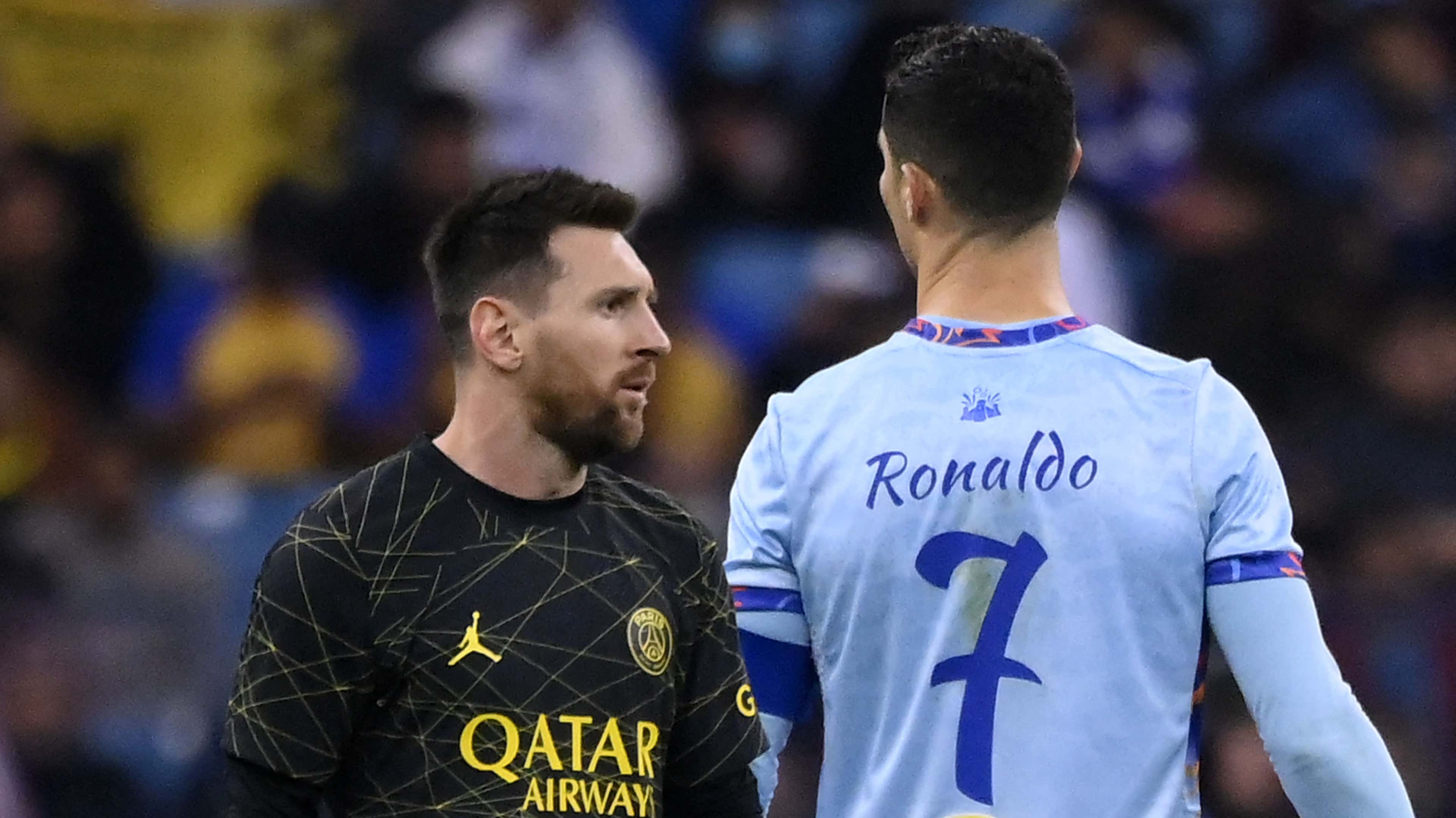 Nice to see some old friends' - Cristiano Ronaldo and Lionel Messi