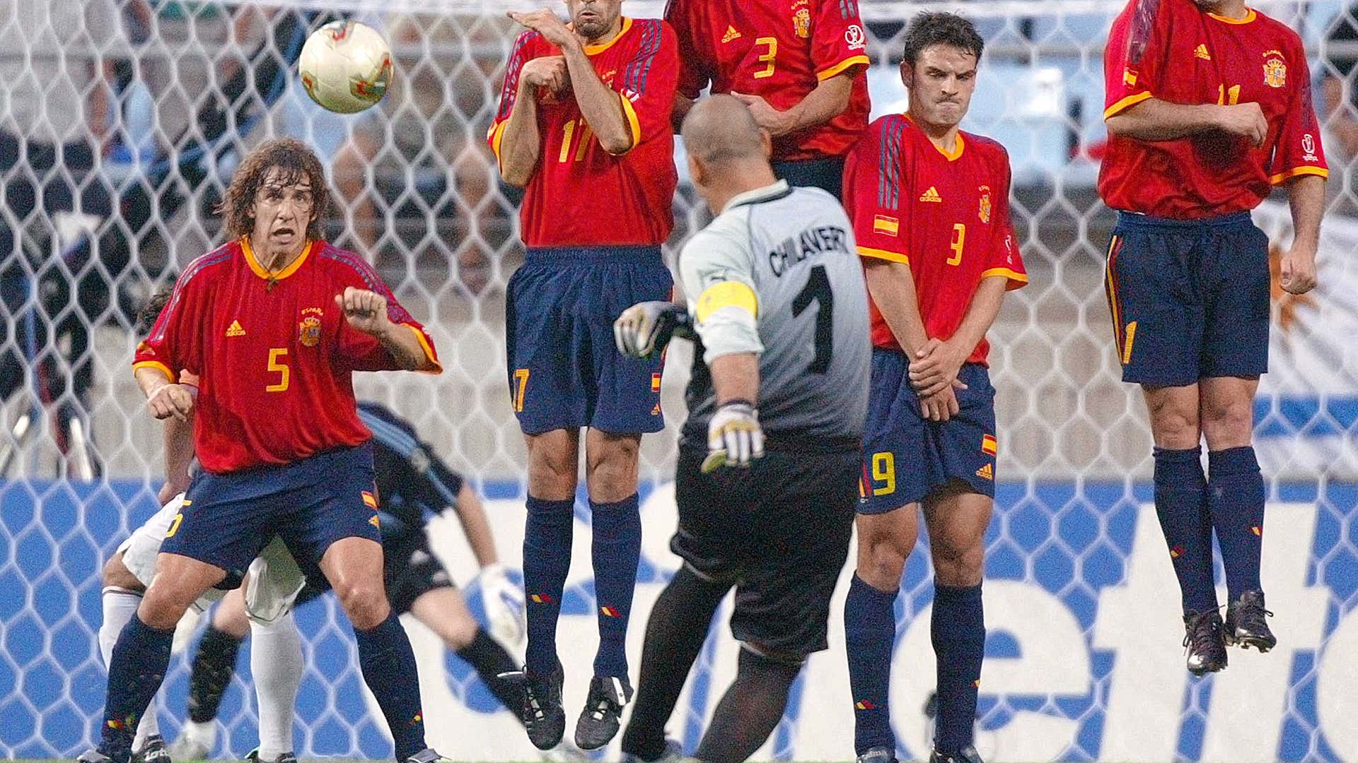 Jose Luis Chilavert WM 2002 Paraguay Spanien 06072002