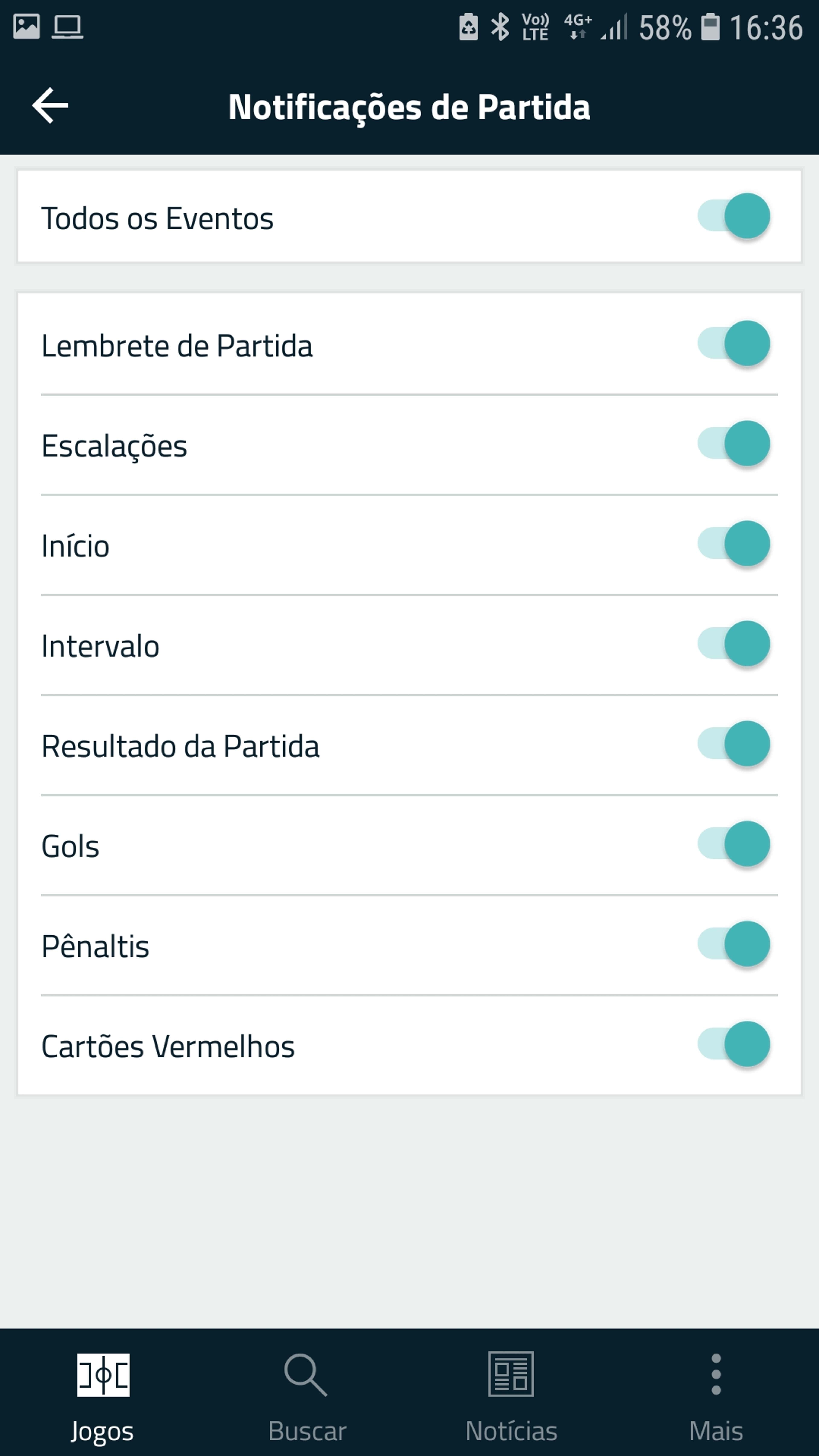 Partidas Hoje for Android - Download