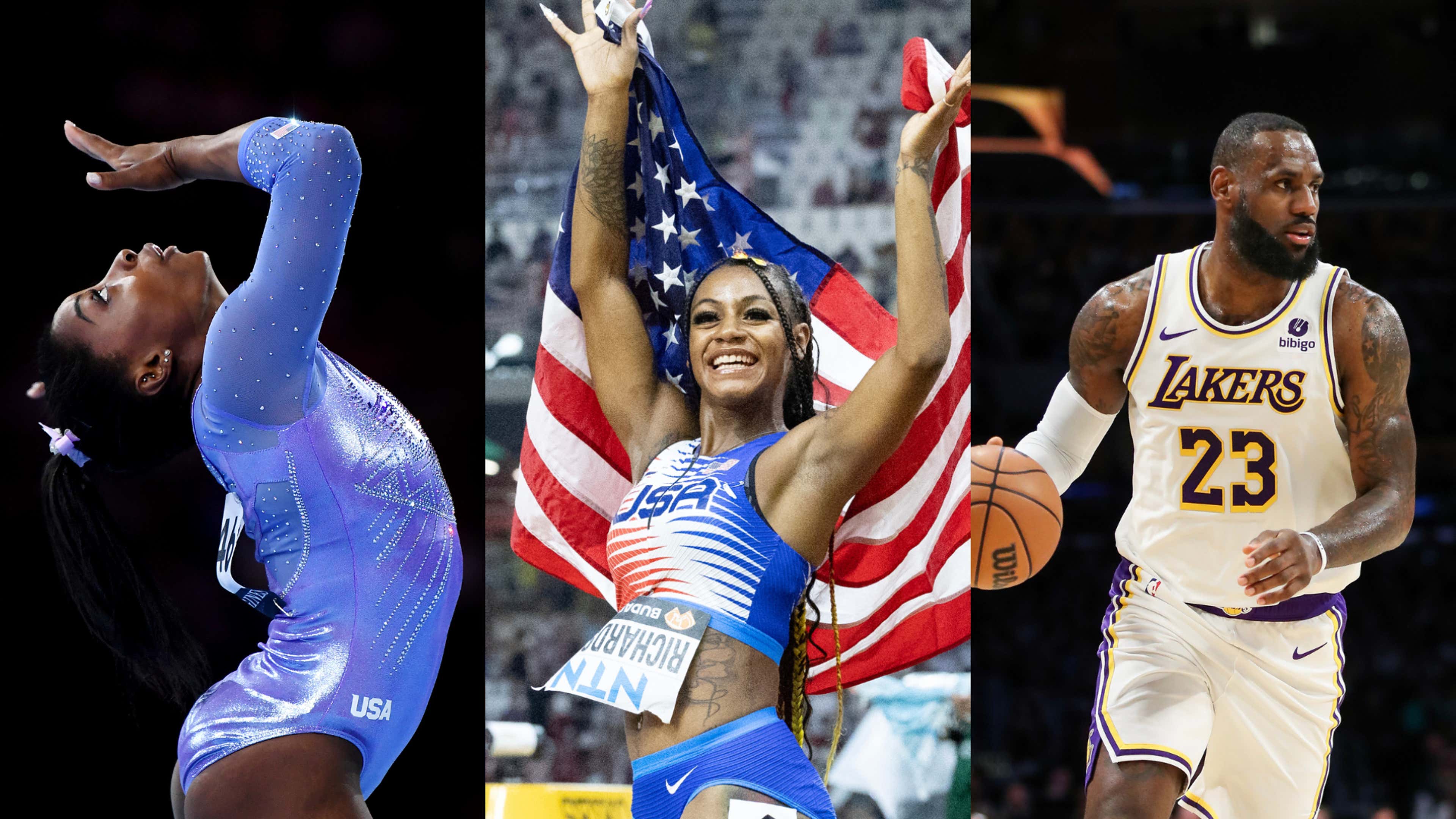 Top five team USA athletes for Paris 2024