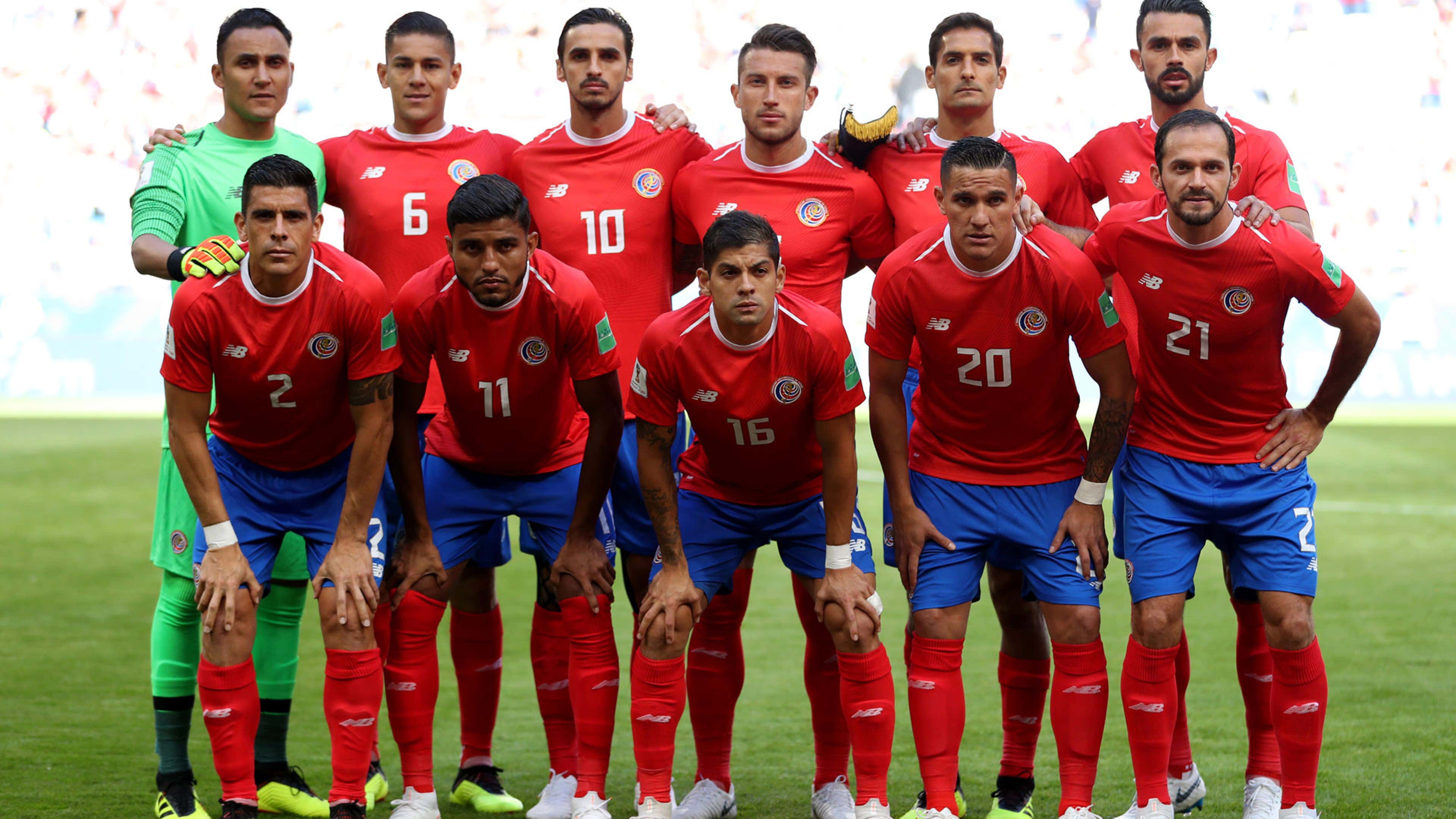 Costa Rica 2018 WM Kader Highlights Ergebnisse