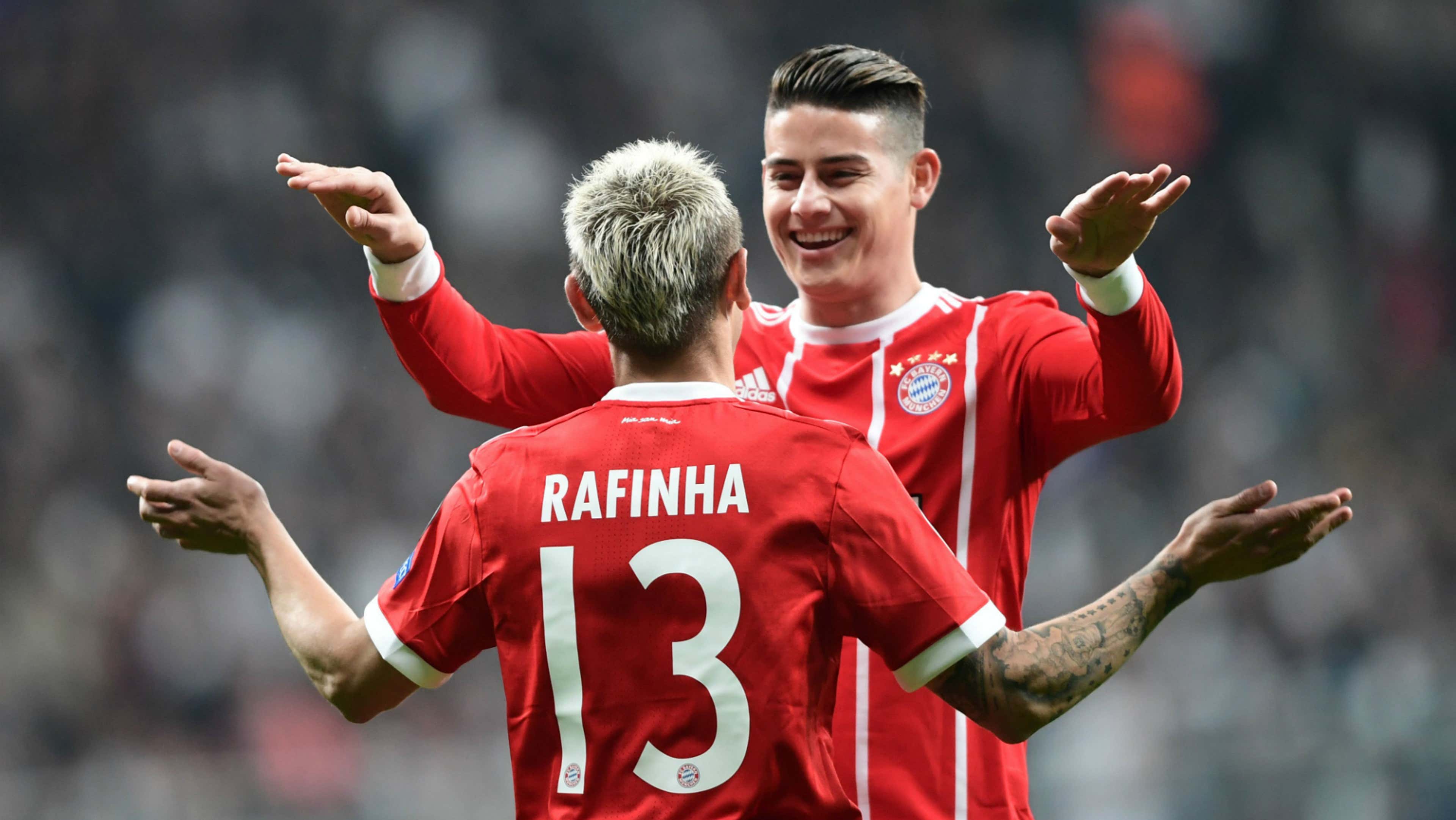 Rafinha James Rodriguez Bayern Munich