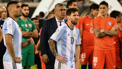 Lionel Messi Argentina Chile Copa America Centenario 2016