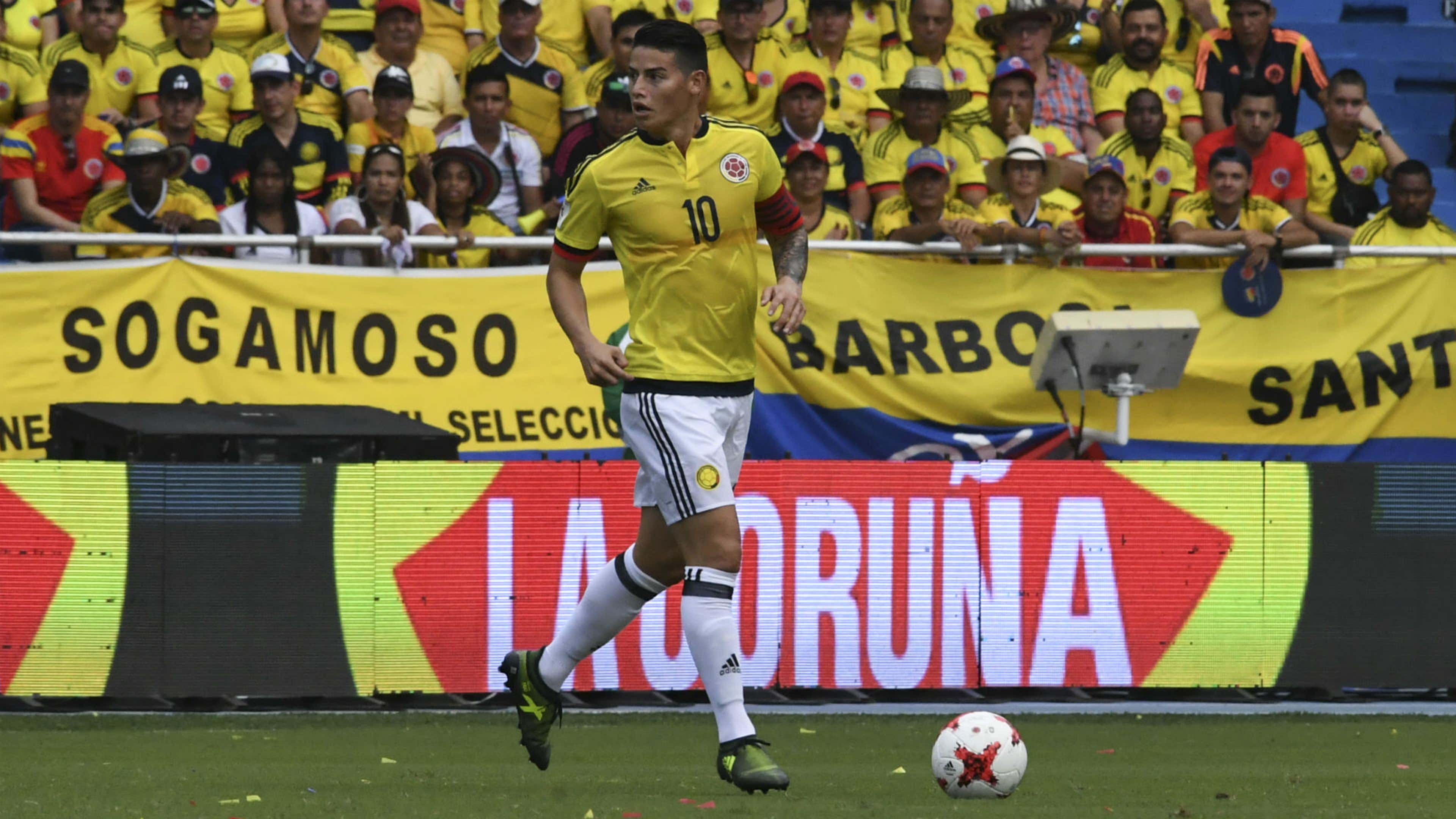 James Rodríguez Colombia vs Brasil 05092017