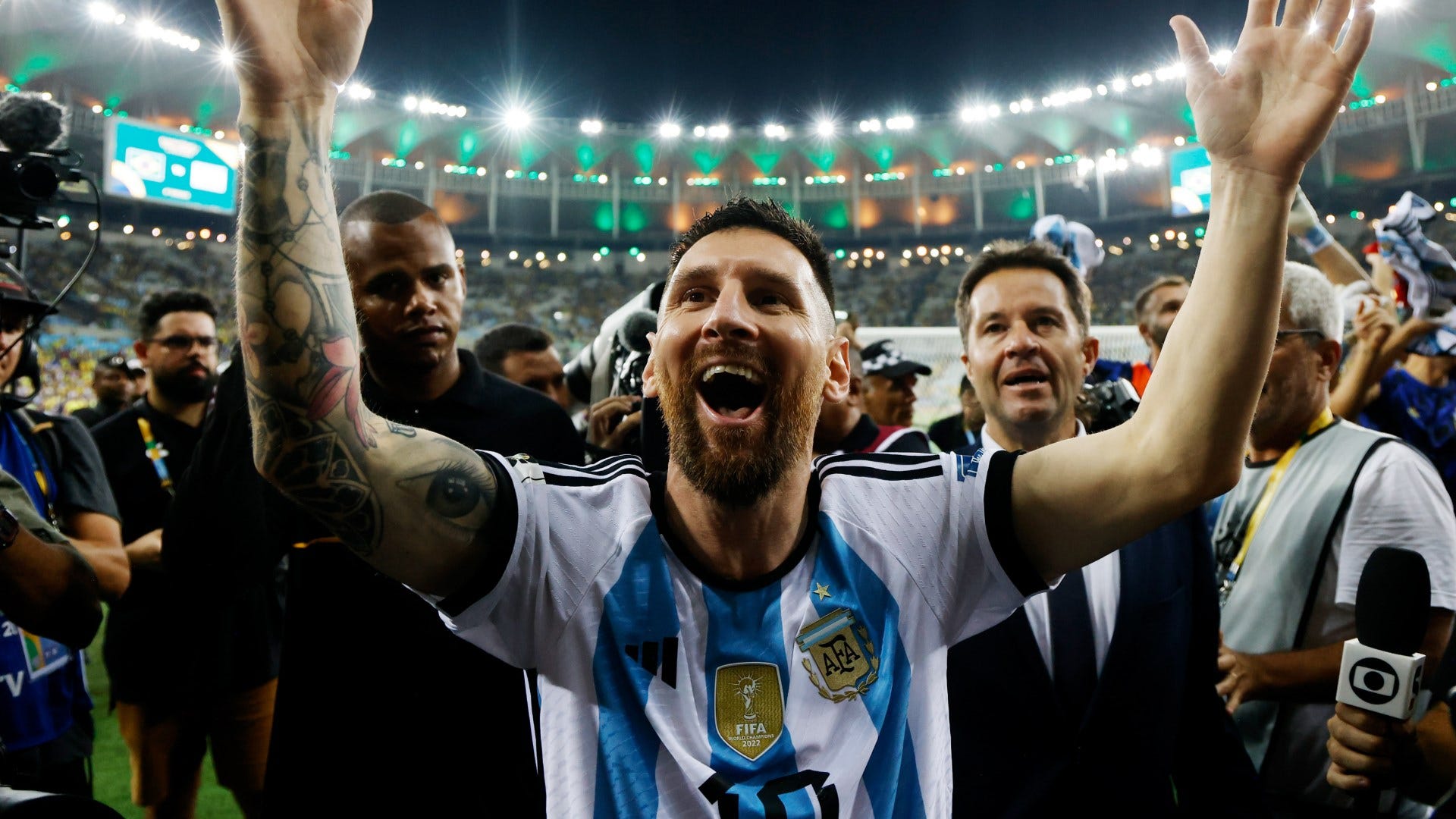 Lionel Messi and Adidas are flying high! Inter Miami star and iconic brand  collaborating for 'Cloud White' Samba sneakers - celebrating Argentina's  triumphant 2022 World Cup win