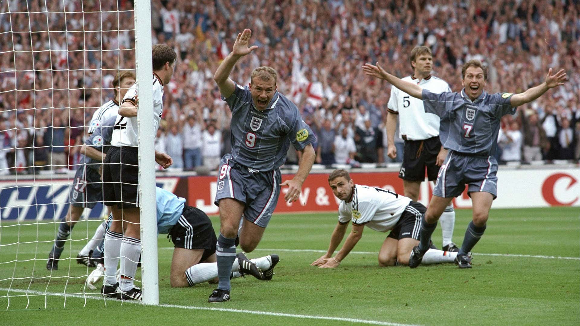 Alan Shearer England Germany Euro 96