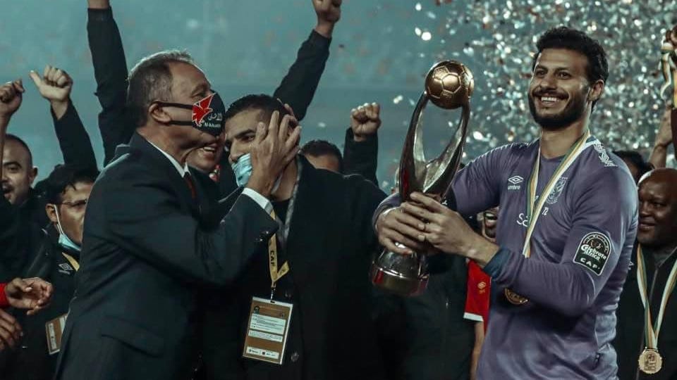 Moamen Zakaria - Mohamed El Shenawy – Mahmoud el khatib – al ahly – caf champions league 2020