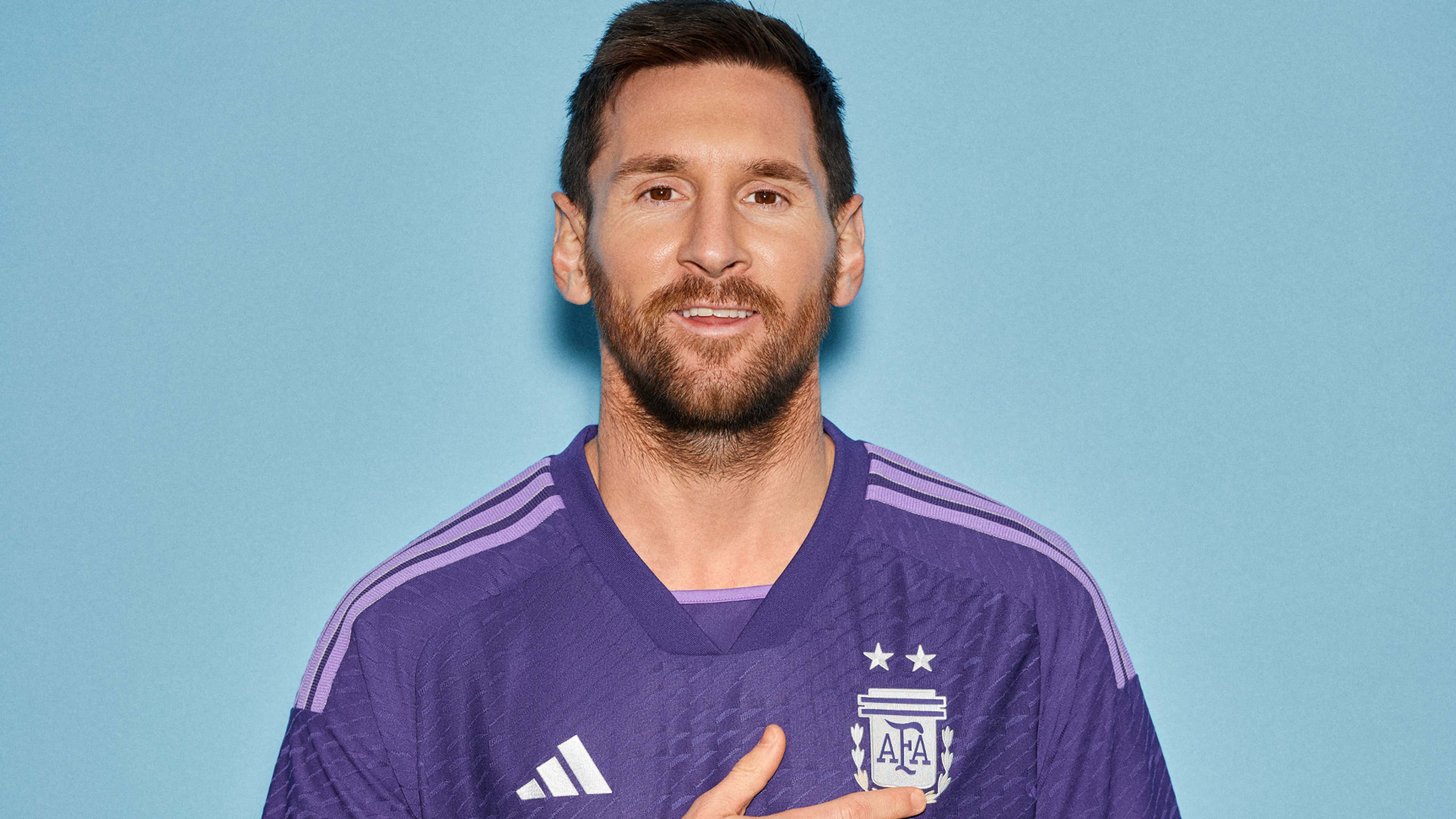 Lionel Messi presentó la camiseta que Argentina usará en Rusia 2018