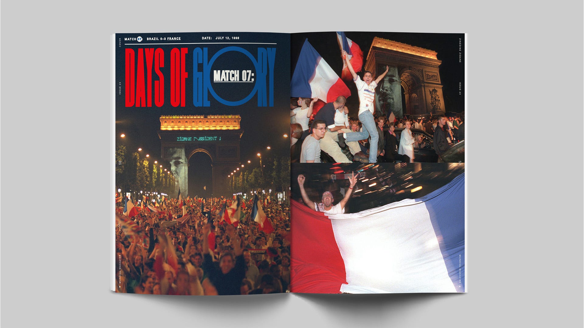 THE PHOTOS OF FRANCE WINNING THE WORLD CUP