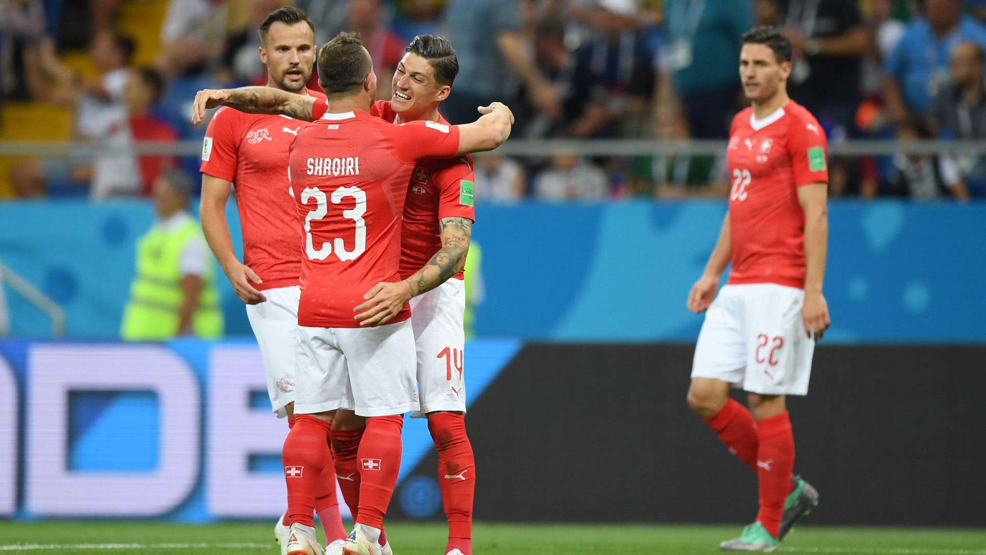 Serbien gegen die Schweiz So laufen die Highlights Goal Deutschland