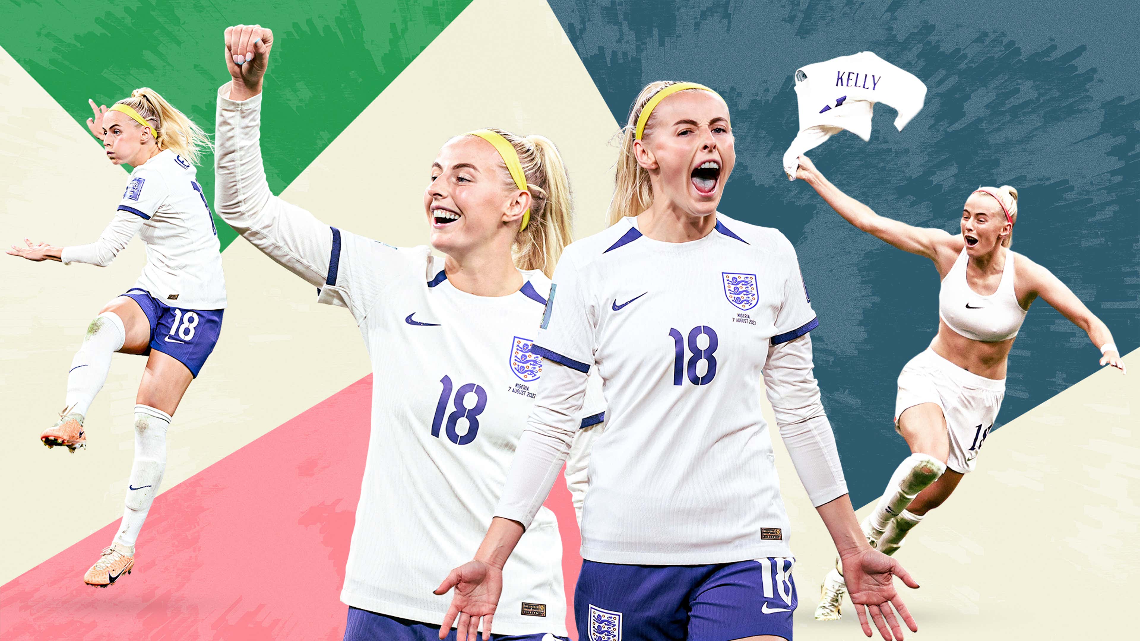 Chloe Kelly England World Cup graphic