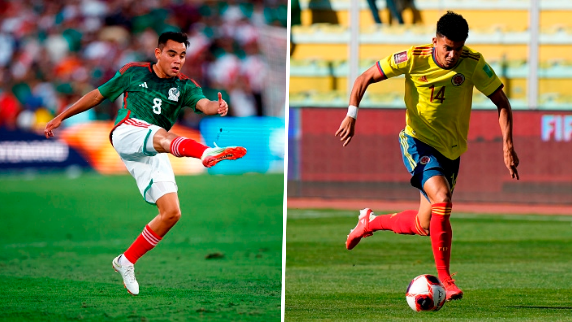 Ver EN VIVO ONLINE México vs Colombia, por Amistoso Internacional