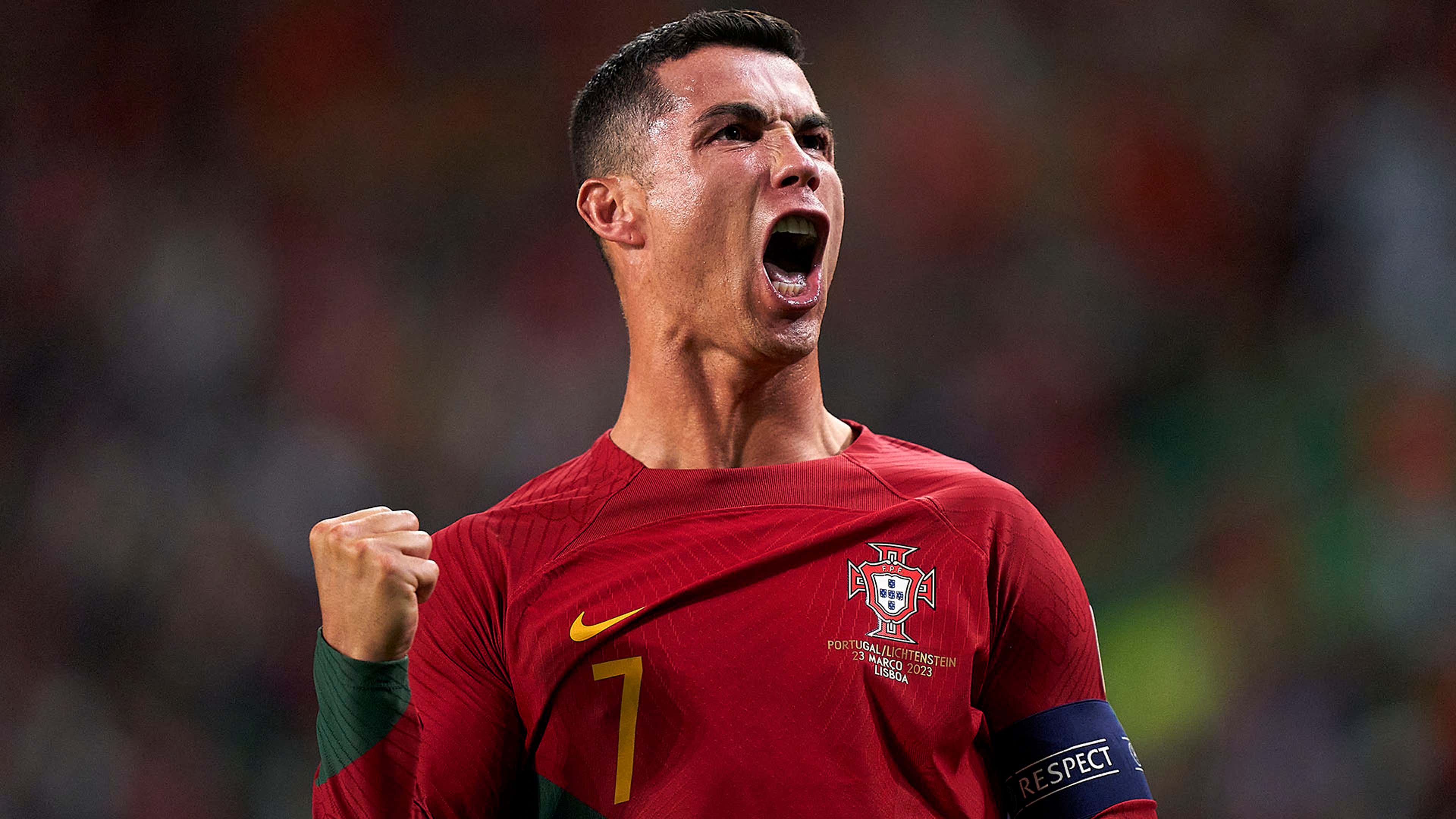 197 caps and counting! Cristiano Ronaldo 'proud' to have broken another  record on 'special' night for Portugal superstar