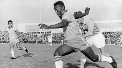 Pele Brazil v Malmo 1962