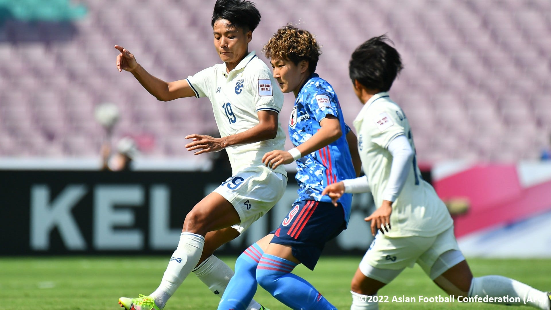 マッチレポート なでしこジャパンvsタイ女子代表 女子アジア杯準々決勝を制し 女子ワールドカップ出場を決める Goal Com 日本