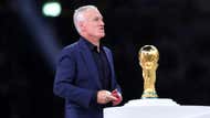 Didier Deschamps World Cup trophy France 2022