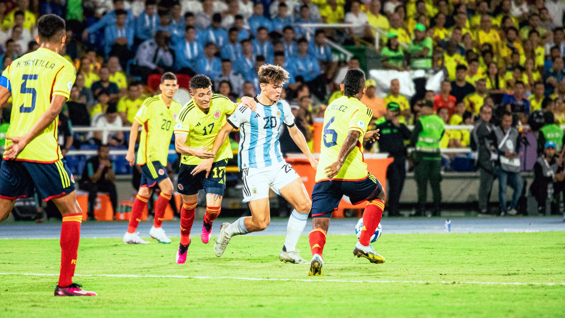 MINUTO A MINUTO Colombia vs. Argentina, por el Campeonato Sudamericano Sub 20 2023: partido online, marcador y nóminas | Goal.com Chile