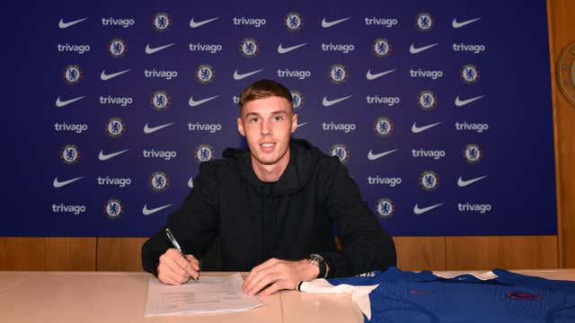 Cole Palmer confirmed his move to Chelsea from Manchester City for £42.5m.