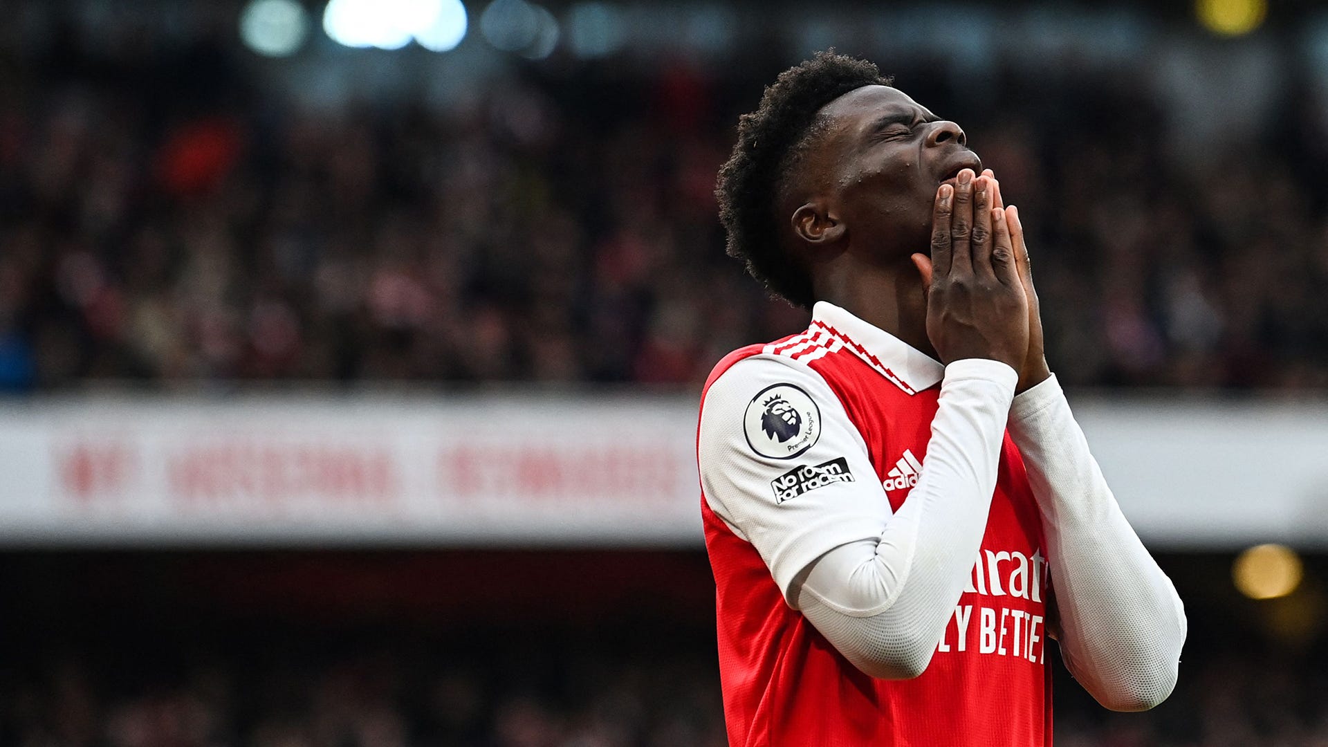 Bukayo Saka anguish Arsenal Bournemouth Premier League 2022-23