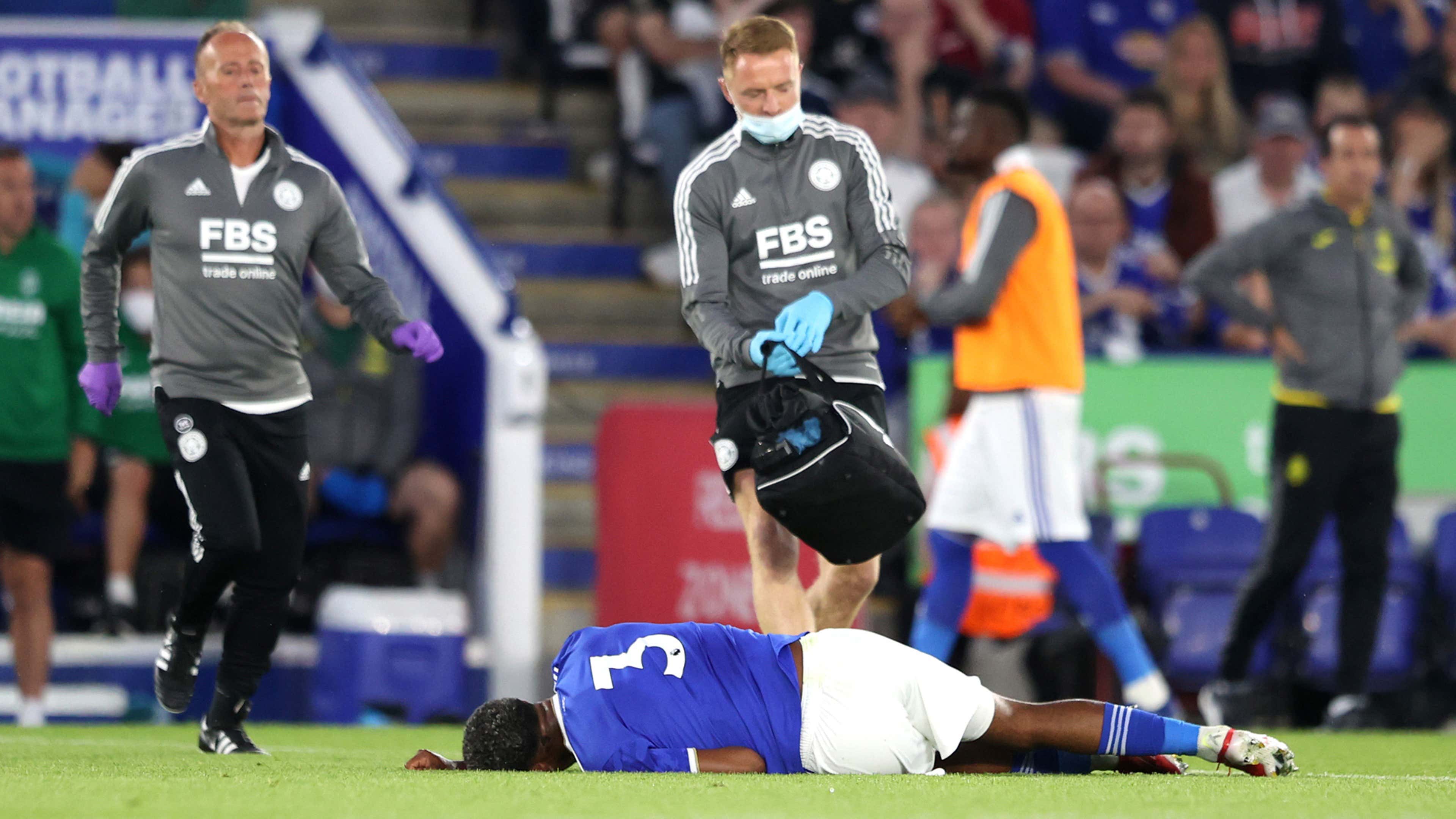 Wesley Fofana Leicester City injury 040821